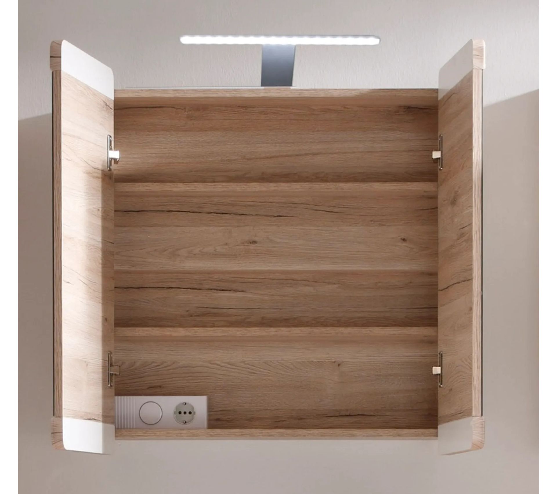 Armoire De Toilette Bois Clair 65 / 70 / 15 Armoire de toilette BUT