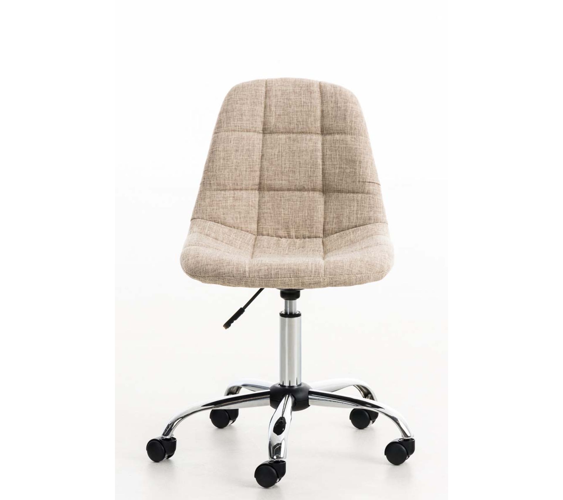 Chaise De Bureau Emil Tissu Crème Chaise Fauteuil bureau BUT