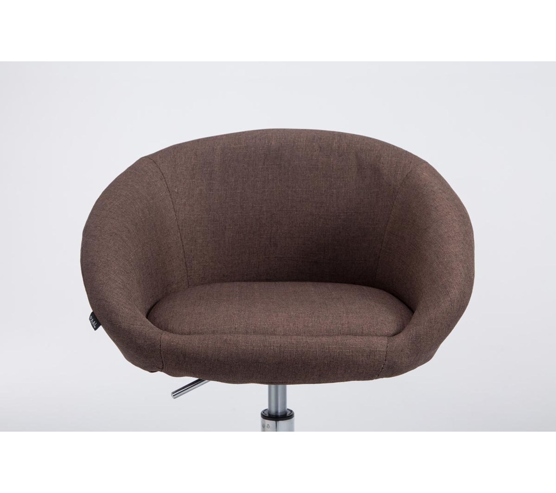 Siège Remplacement Tabouret De Bar Avec Dossier - Cuir PU, Brun