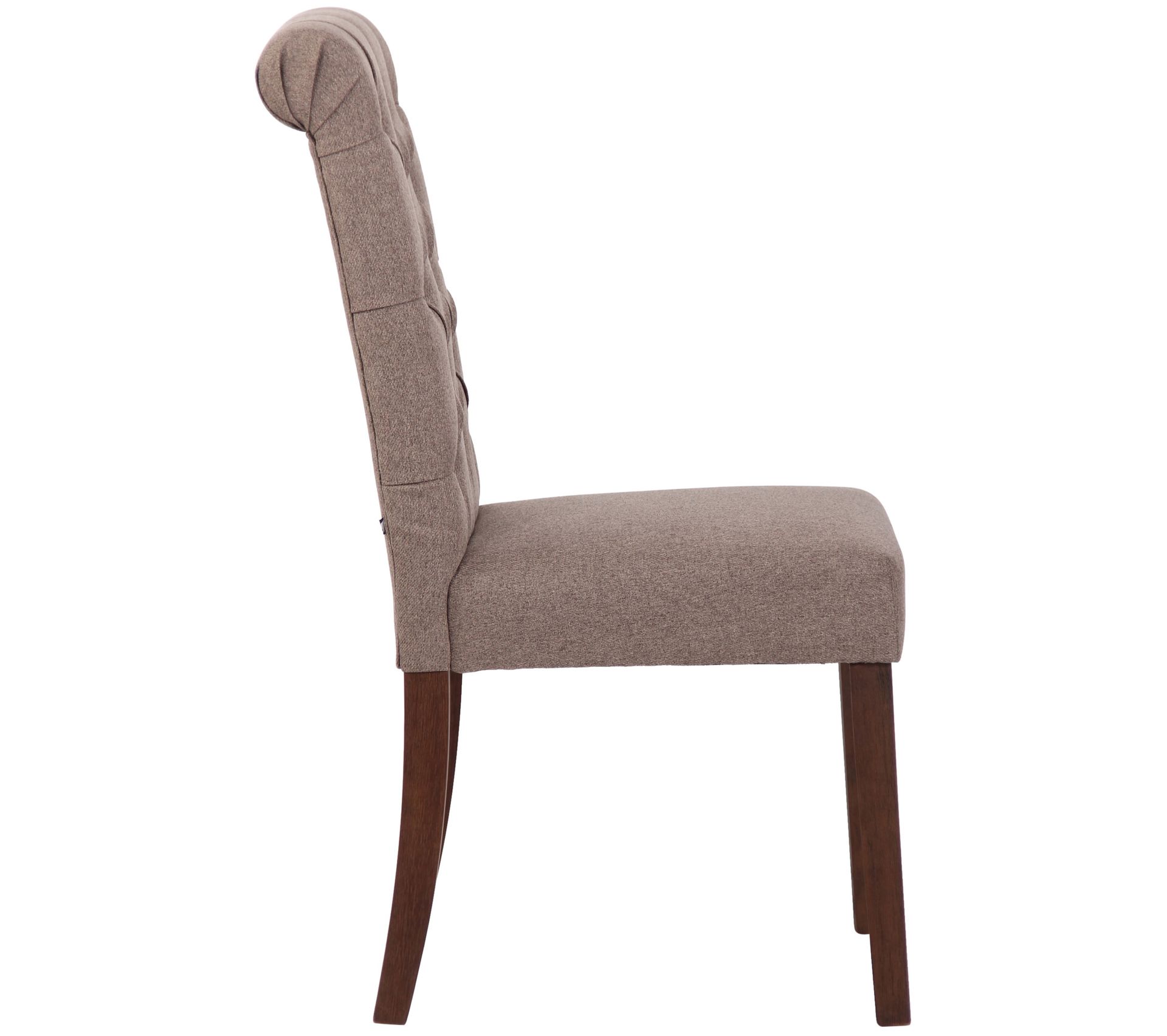 Chaise De Salle à Manger Scandinave Cassidy - Tissu Violet, Pieds En Bois, Accoudoirs