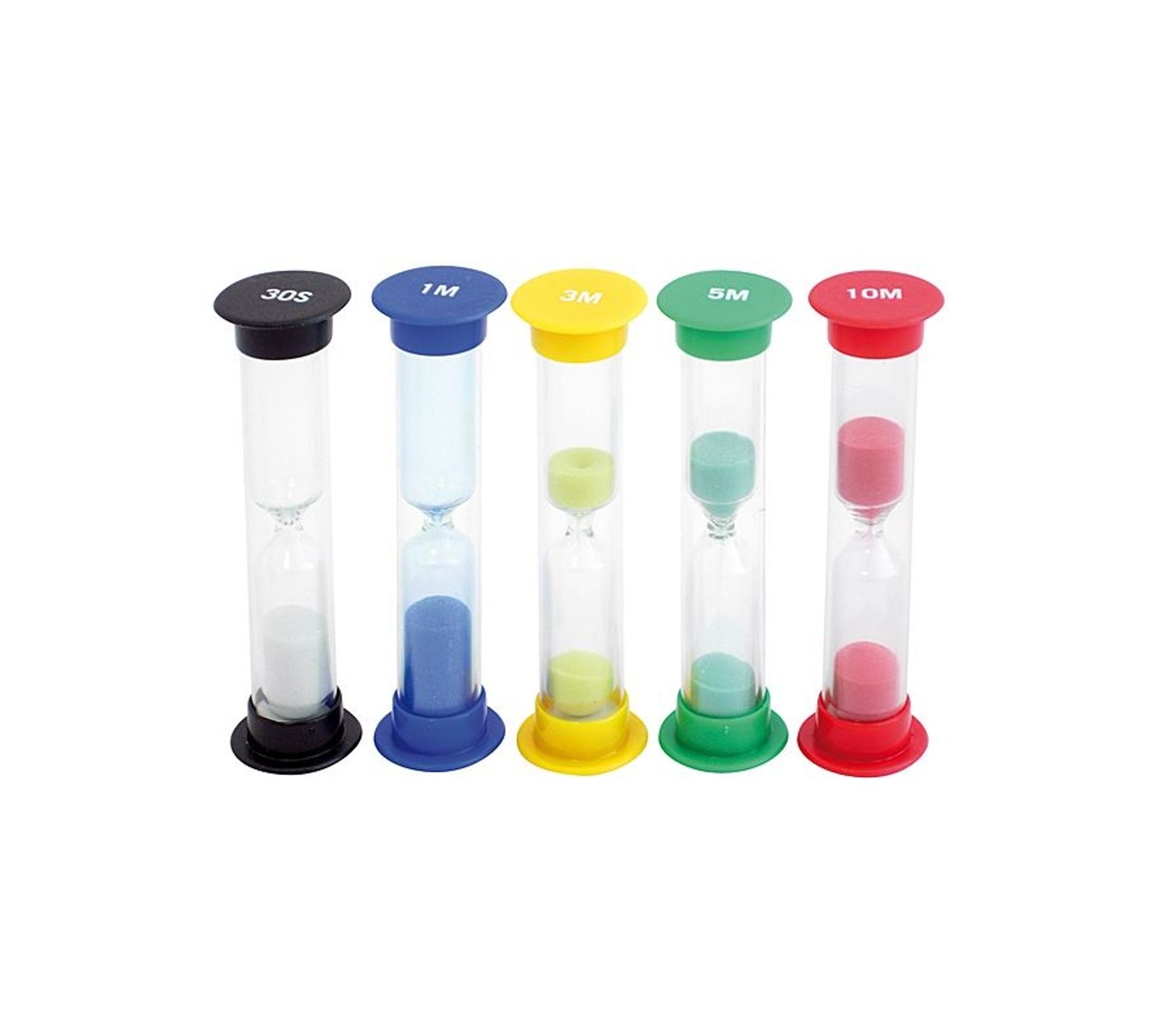 Sablier 5 Minutes Couleur Rose - Minuteur En Verre Pour Cuisine, Jeux, Enfants