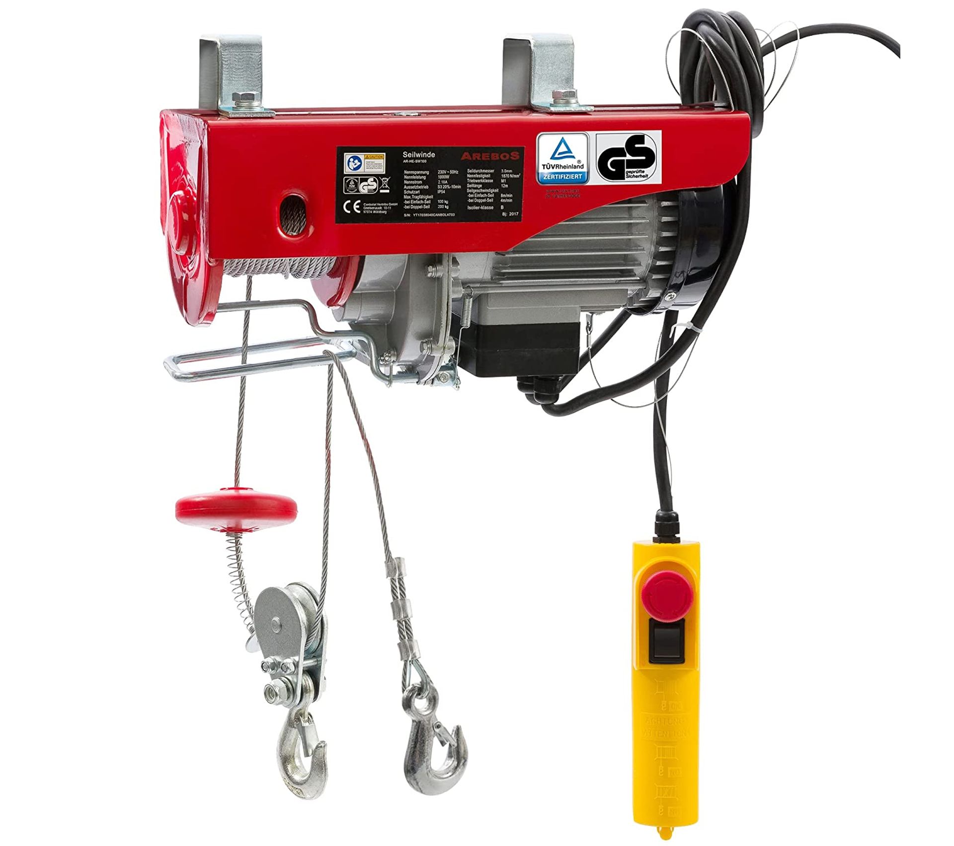 Descendeur électrique Arakno X5 Iron Man - Capacité 200KG - Pour Travaux En Hauteur - Neuf, Origine Chine