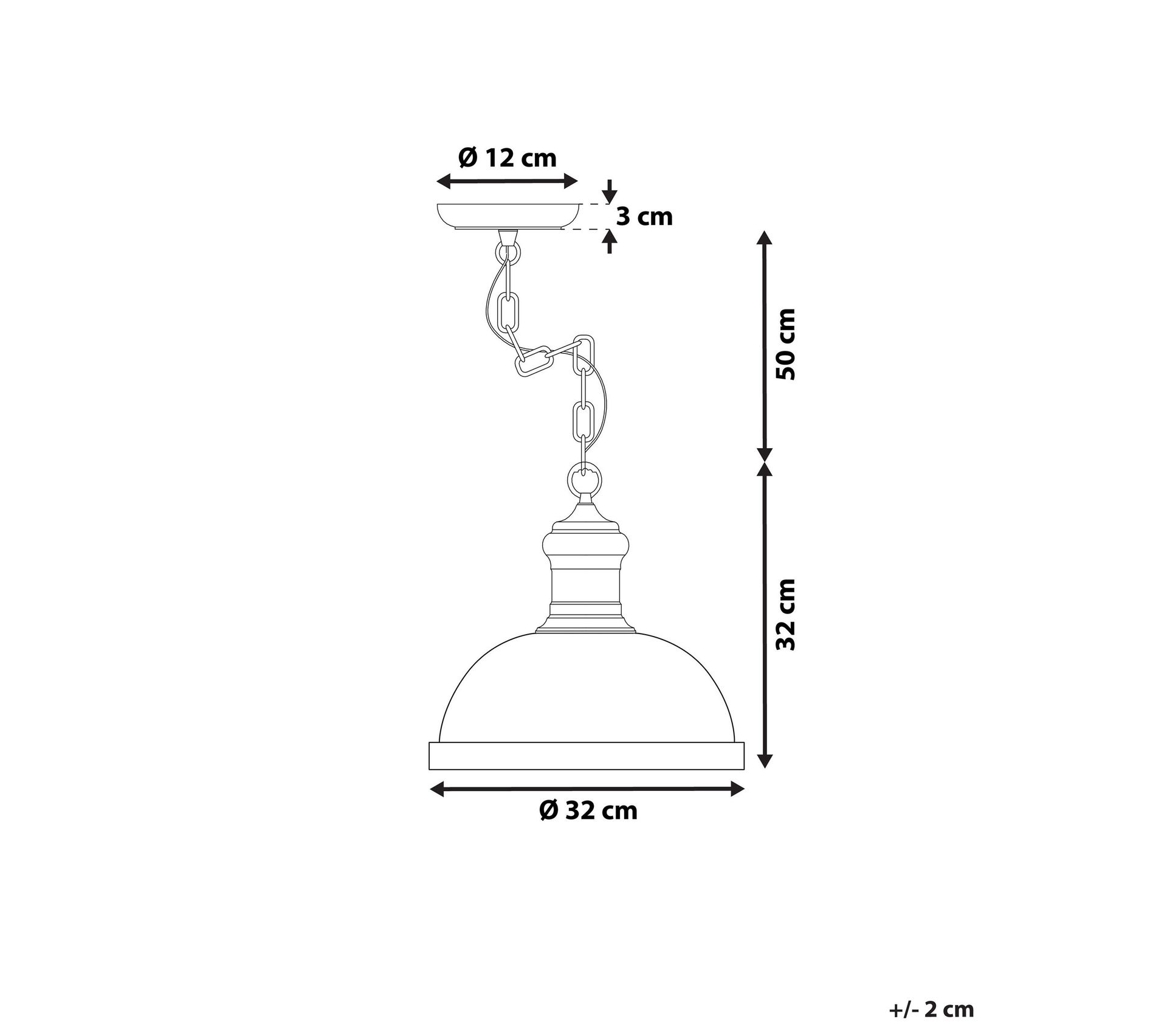 Lampe Suspension Bleu Didessa Lustre Suspension BUT