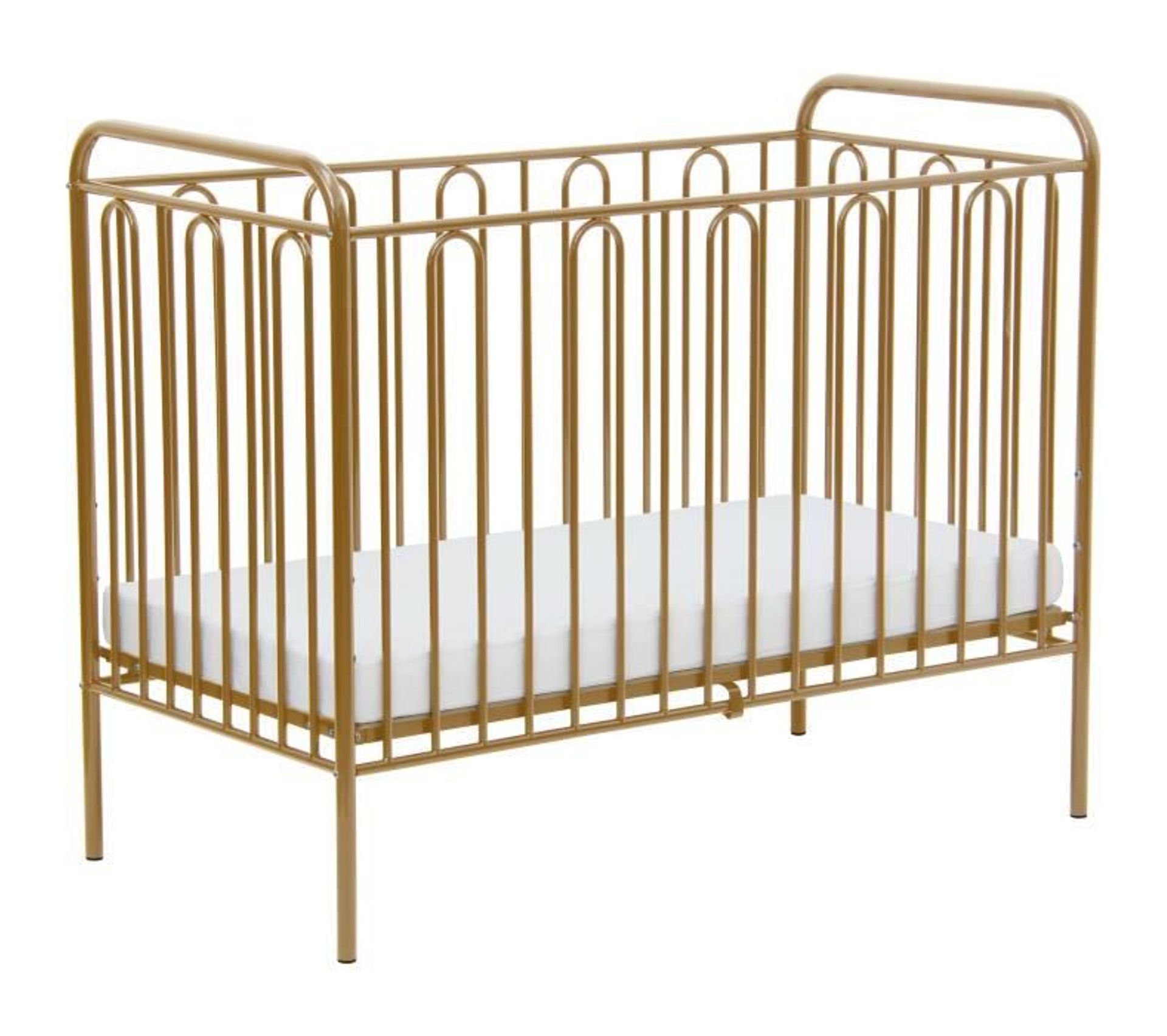 Lit Metal Vintage 60 X 1 Cm Bronze Lit Bebe But