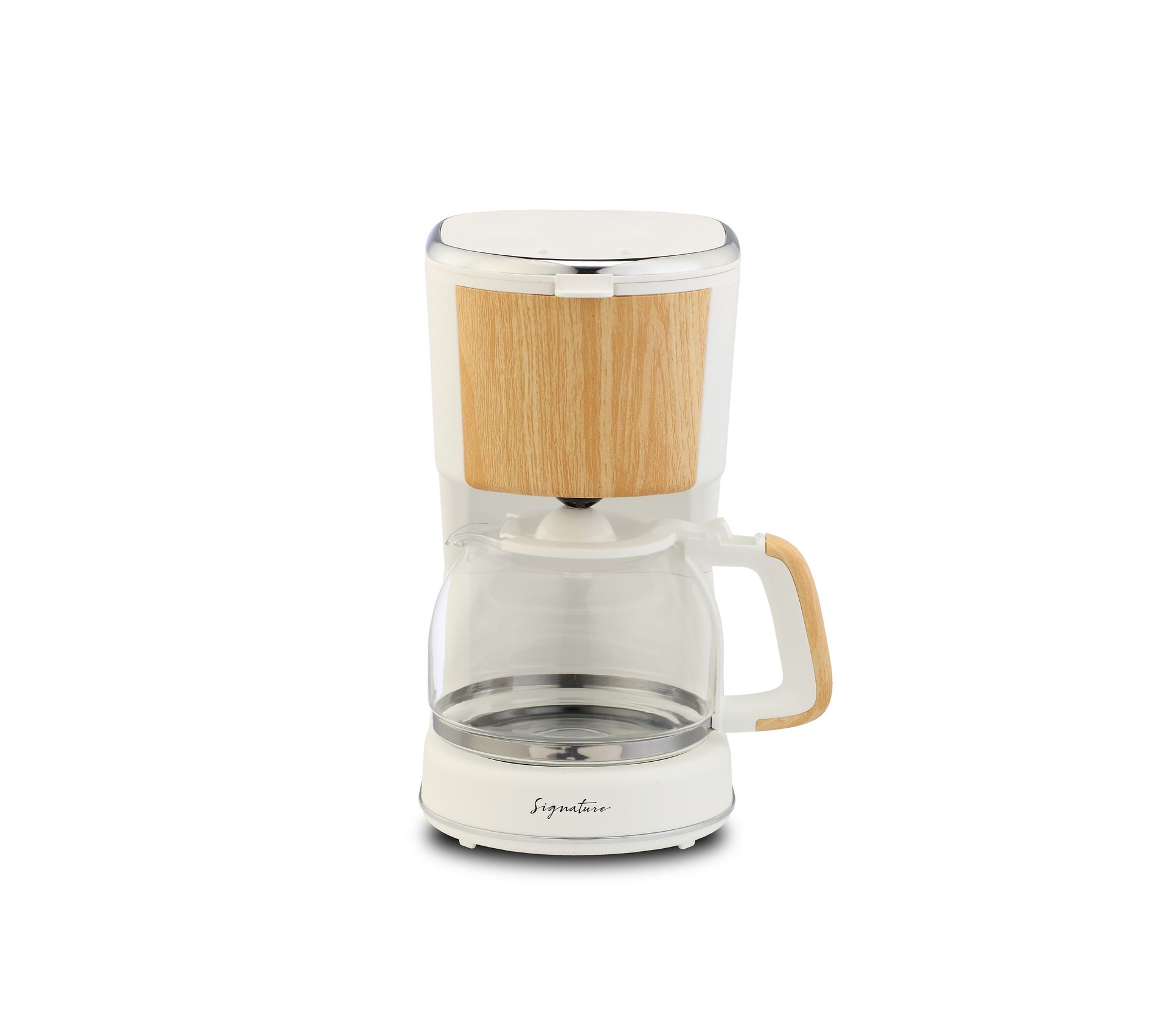 Cafetiere Signature Caf1142 Gs Bois Toutes Les Cafetieres Et Machines A Dosettes But
