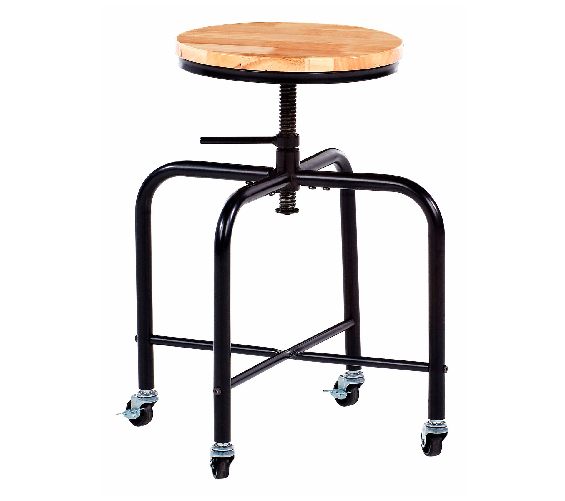 Tabouret Dactylo Archi Bois Et Noir Chaise Fauteuil Bureau But