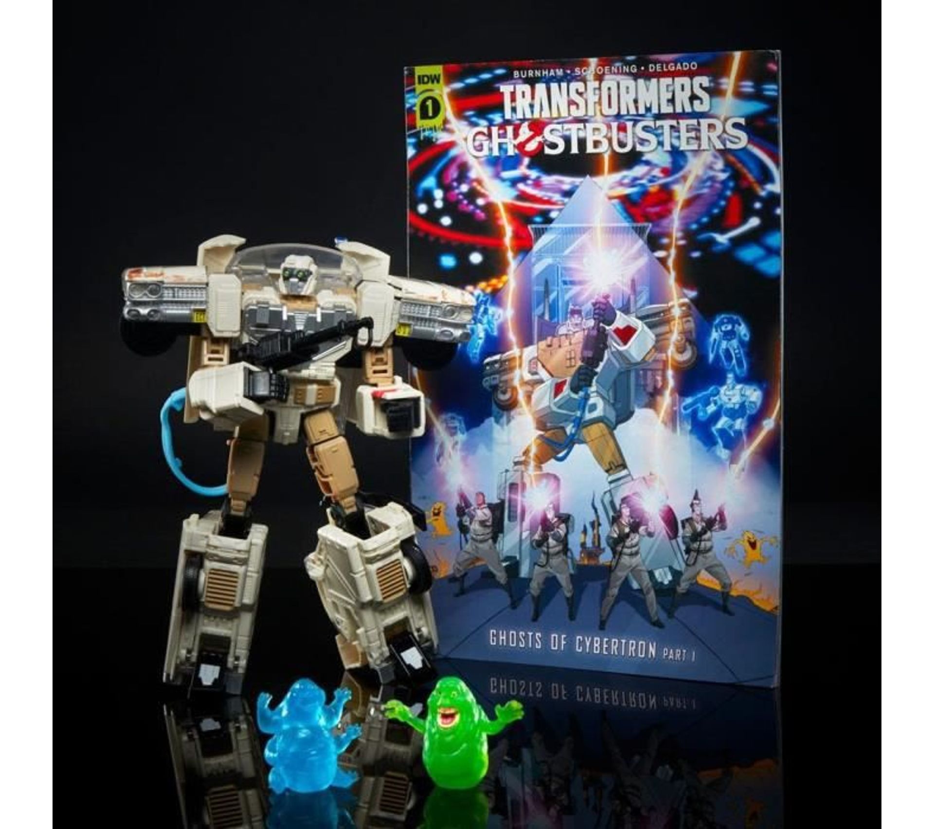 Transformers x SOS Fantômes neuf scellé ( Ghostbusters ) Ectotron & Slimer Action Figurine 25eme anniversaire - Jeux & Jouets