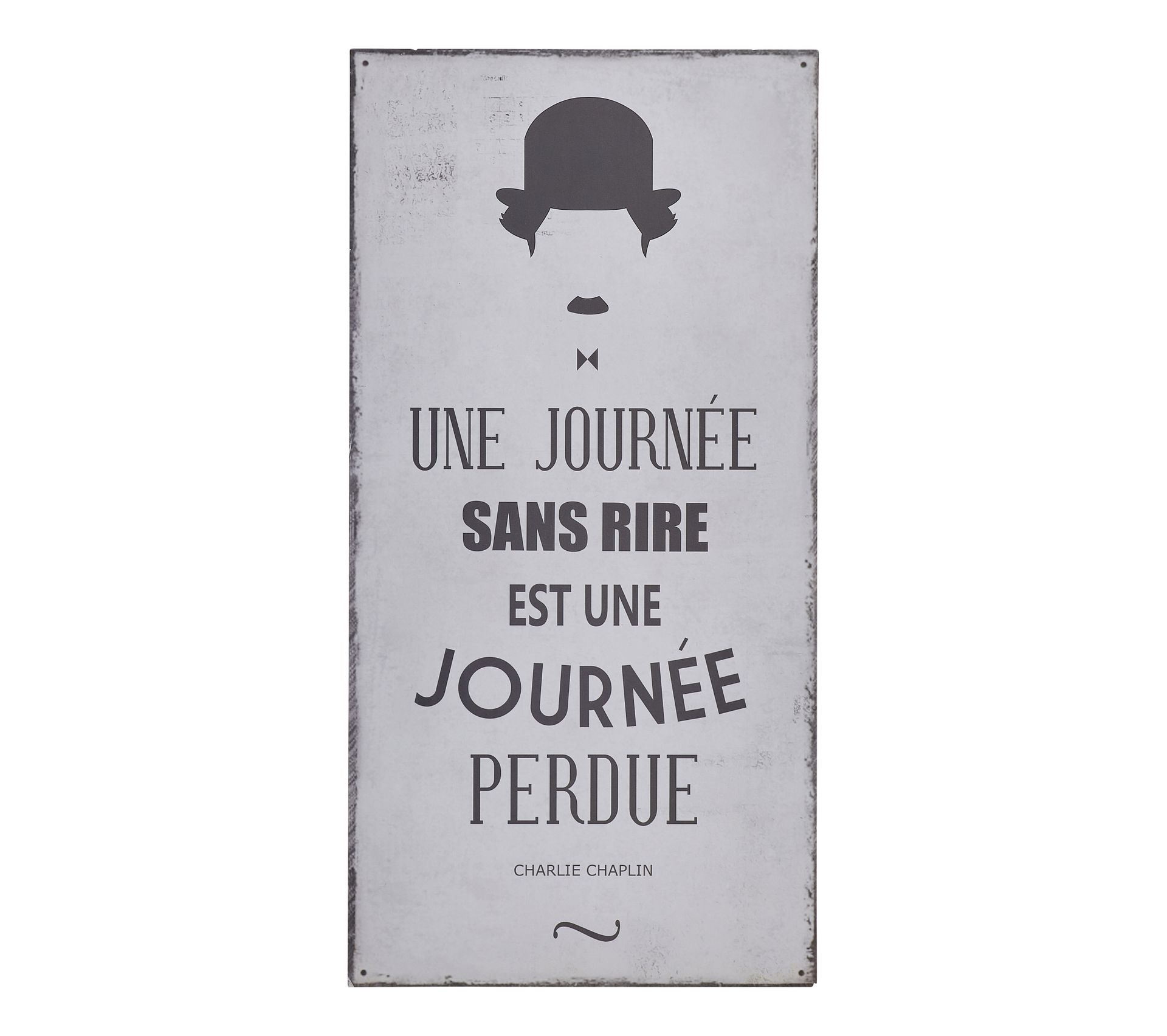 Plaque Deco x40 Rire Multicolore Plaque Lettrage Autre Deco Murale But