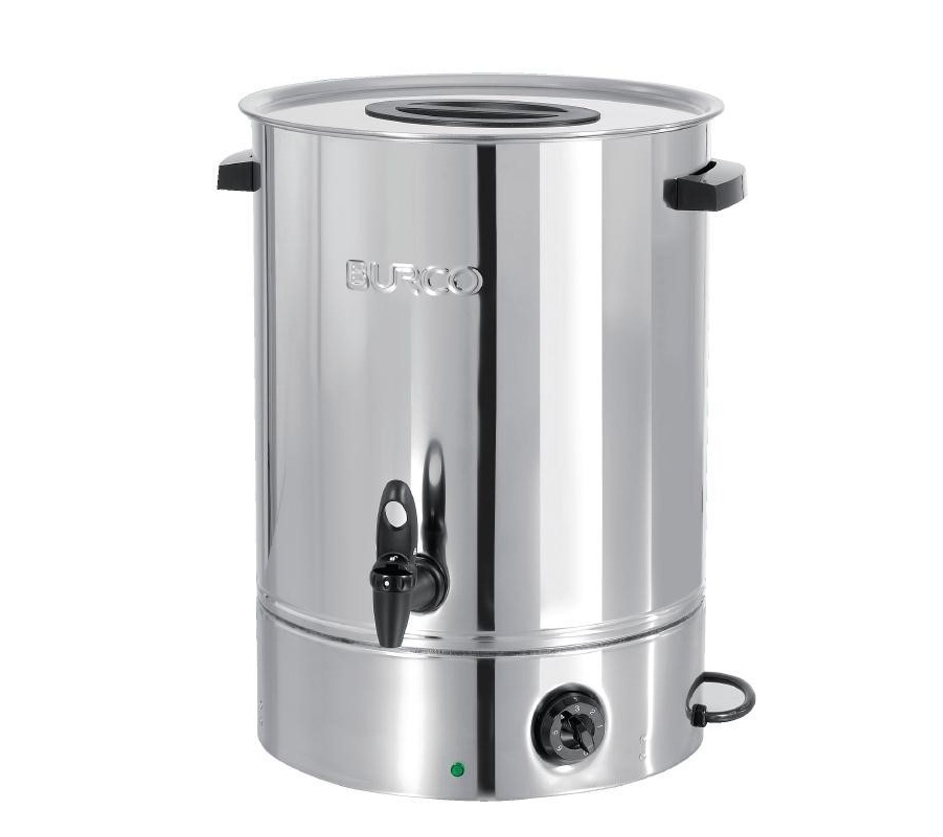 Distributeur D'Eau Chaude SARO Mini - Acier Inoxydable | Pour Vin Chaud, Café, Thé | Robinet Sécurisé
