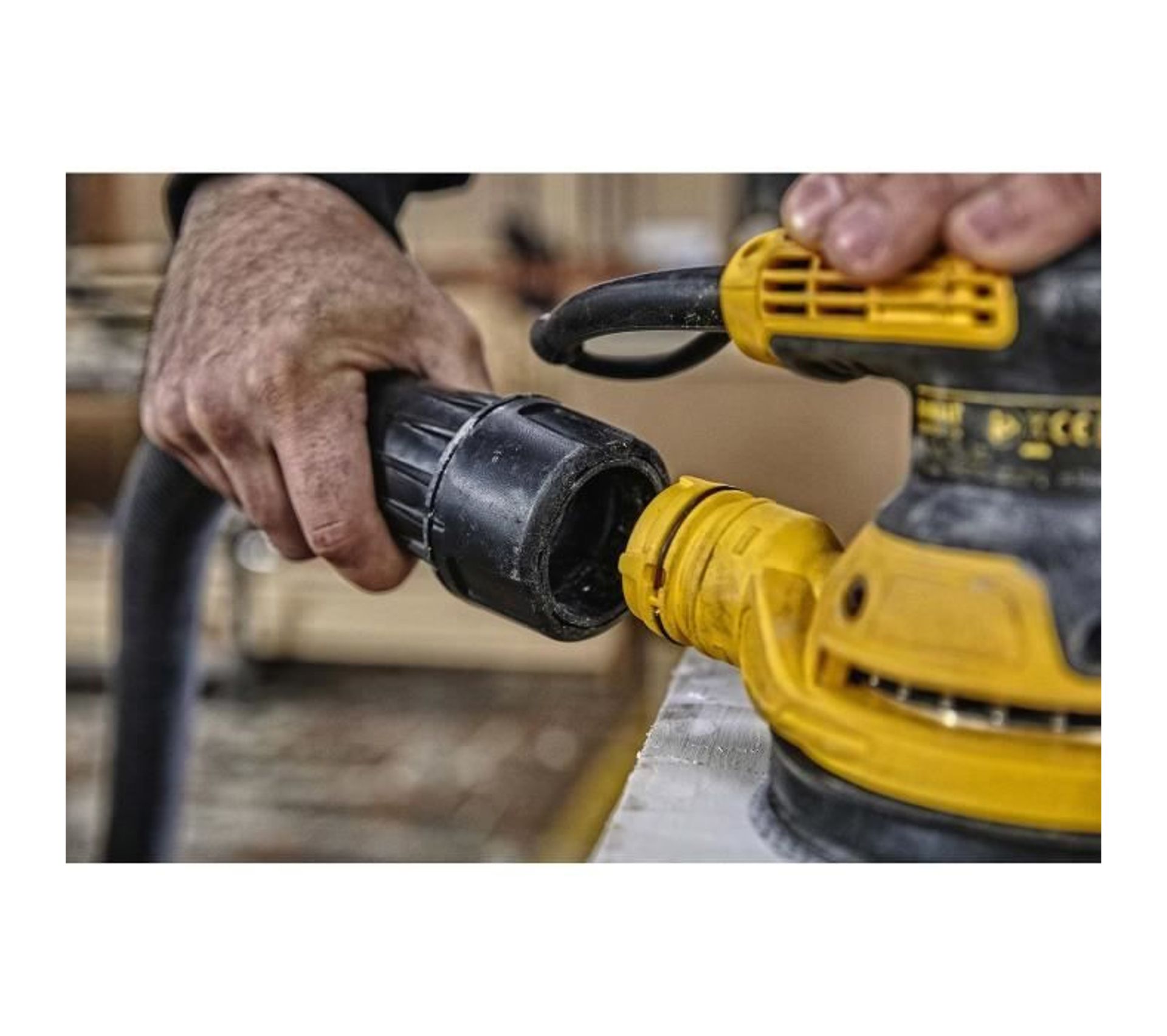 Adaptateur D'aspirateur D27 Pour Connecter Tuyau Festool à Outils DeWalt (DCW210B, Etc.) - Système Click Lock