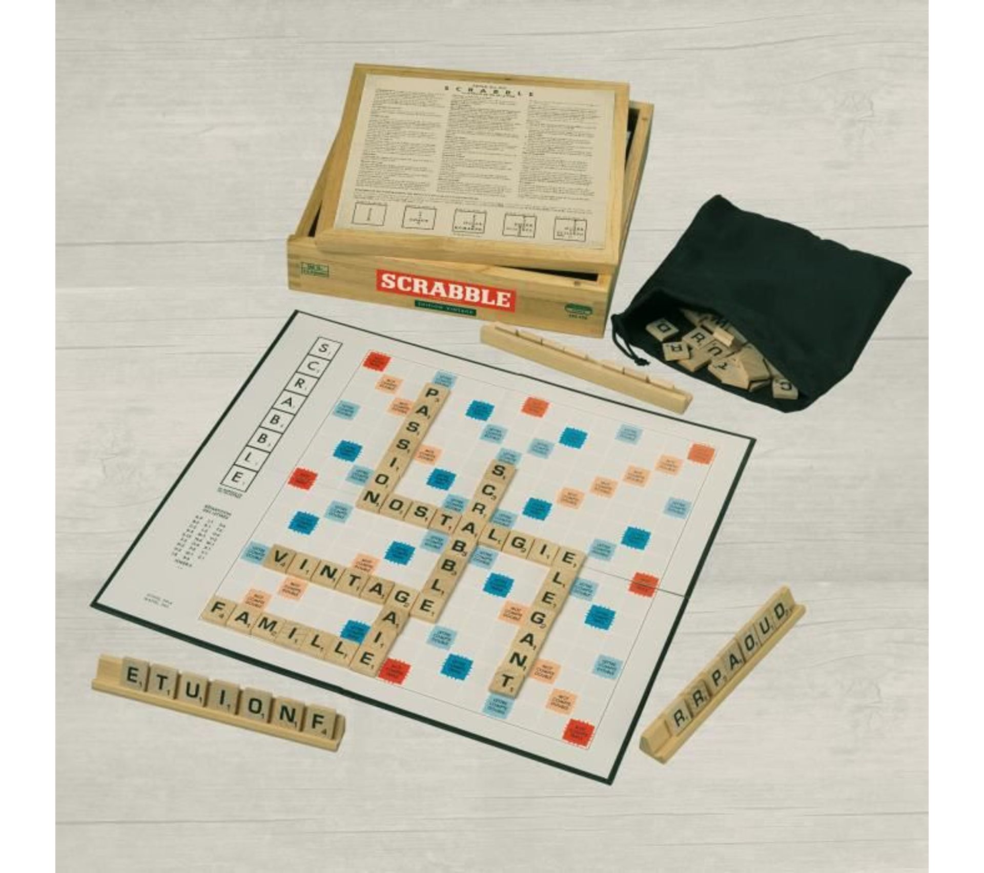 Jeu De Société Scrabble Édition Vintage À Partir De 10 Ans Jeux de société BUT