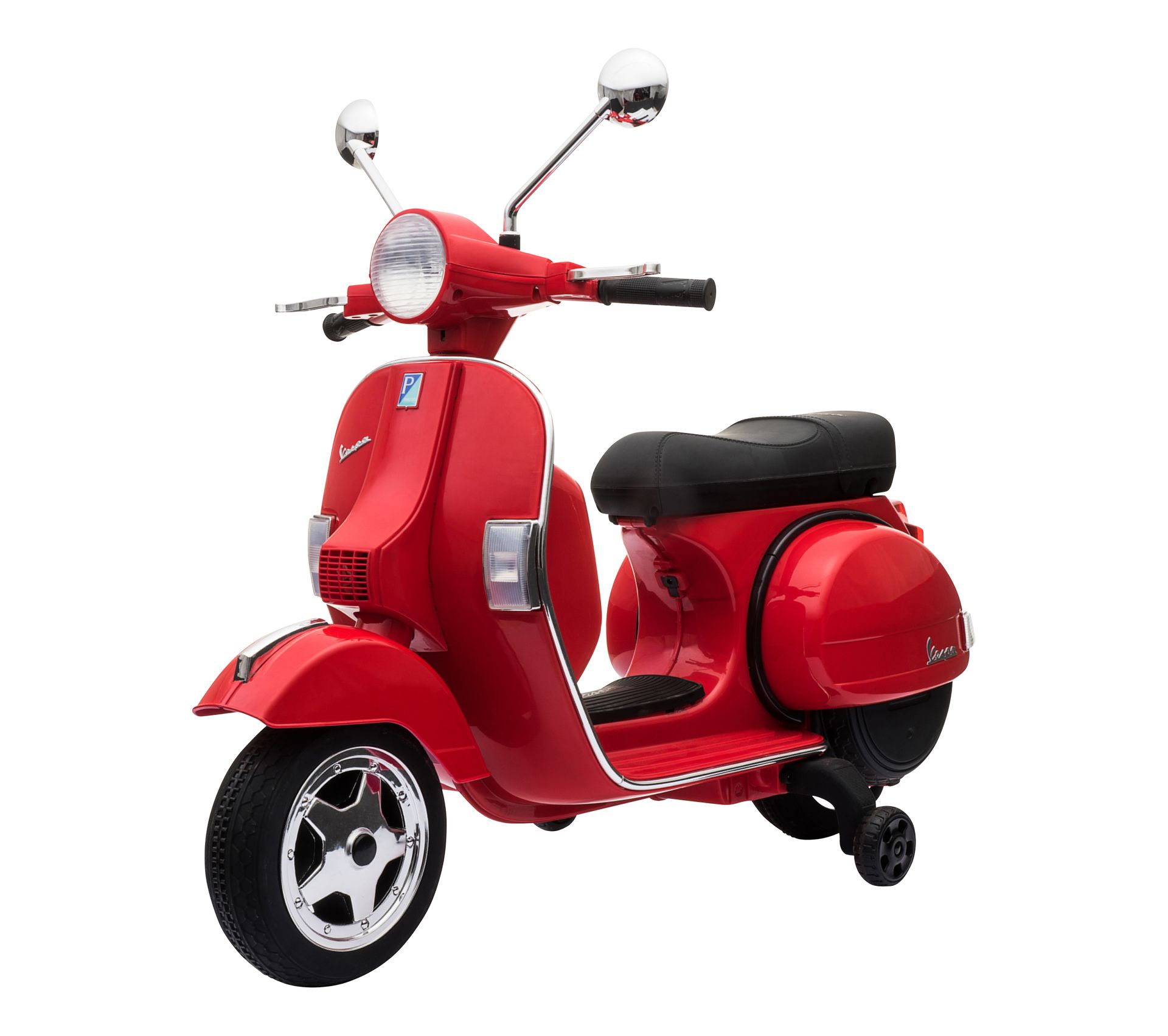 Moto électrique enfant VESPA rouge Jeux Jouets BUT
