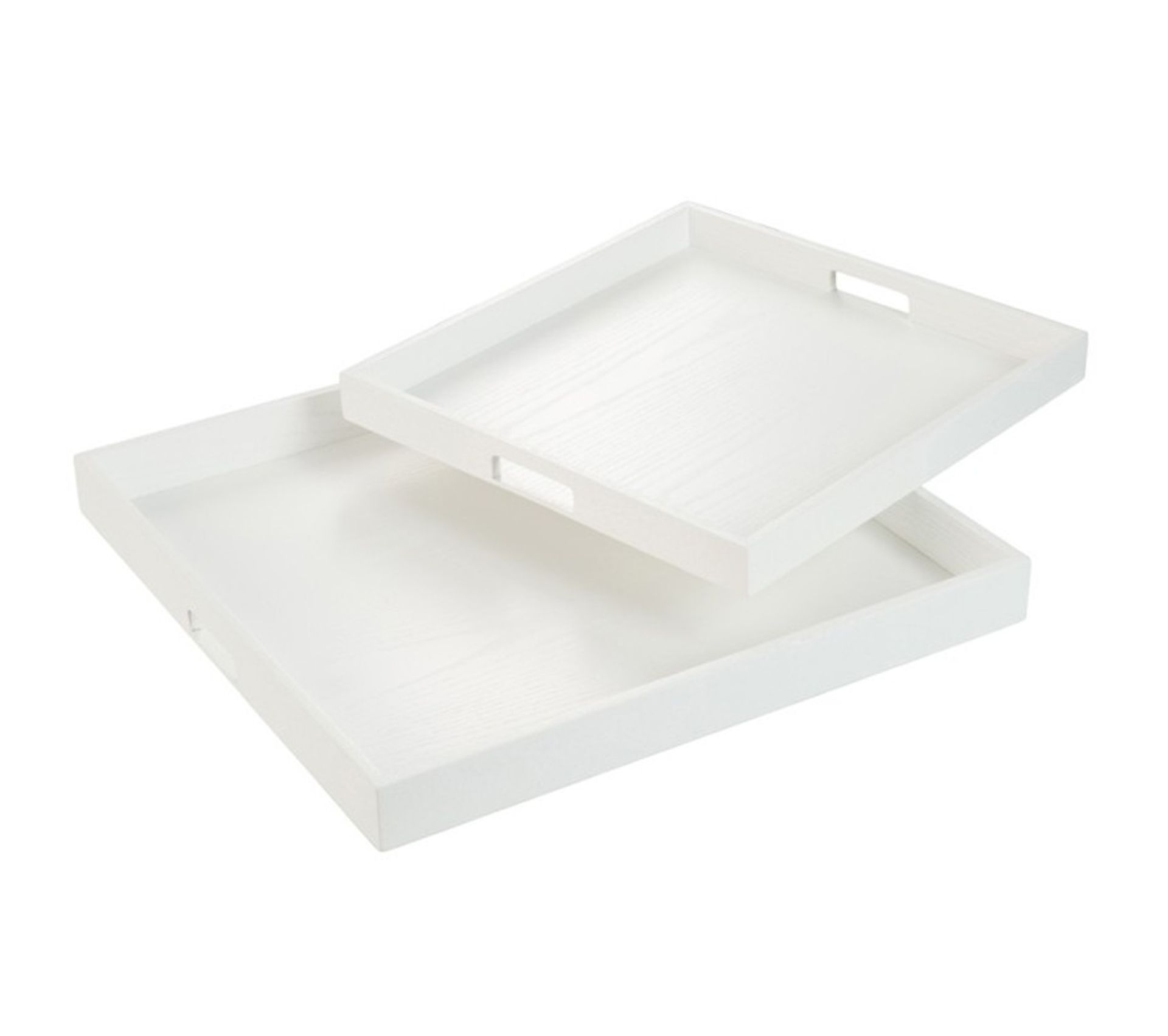 Lot De 2 Plateaux De Salle De Bain En Silicone 30 Cm Marbre Blanc - Organisateur Évier Cuisine Et Comptoir