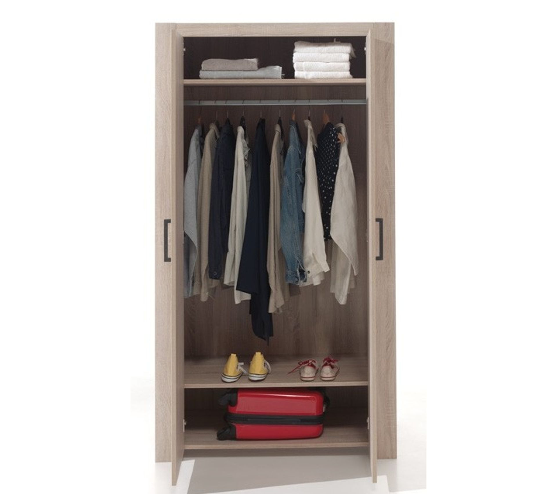 Armoire Aline 2 Portes Armoire BUT