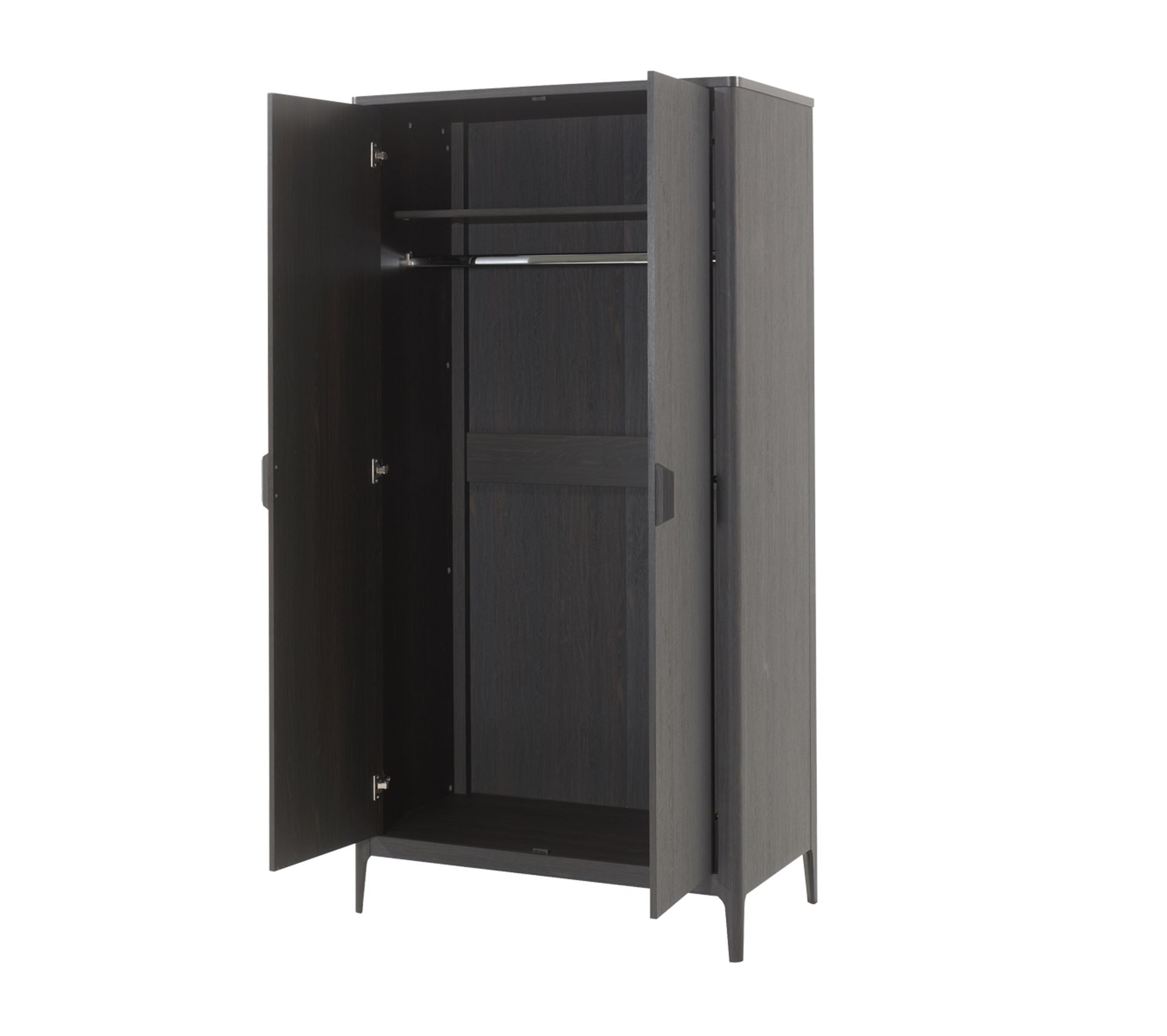 Armoire 2 Portes Azalea Marron Foncé Armoire BUT