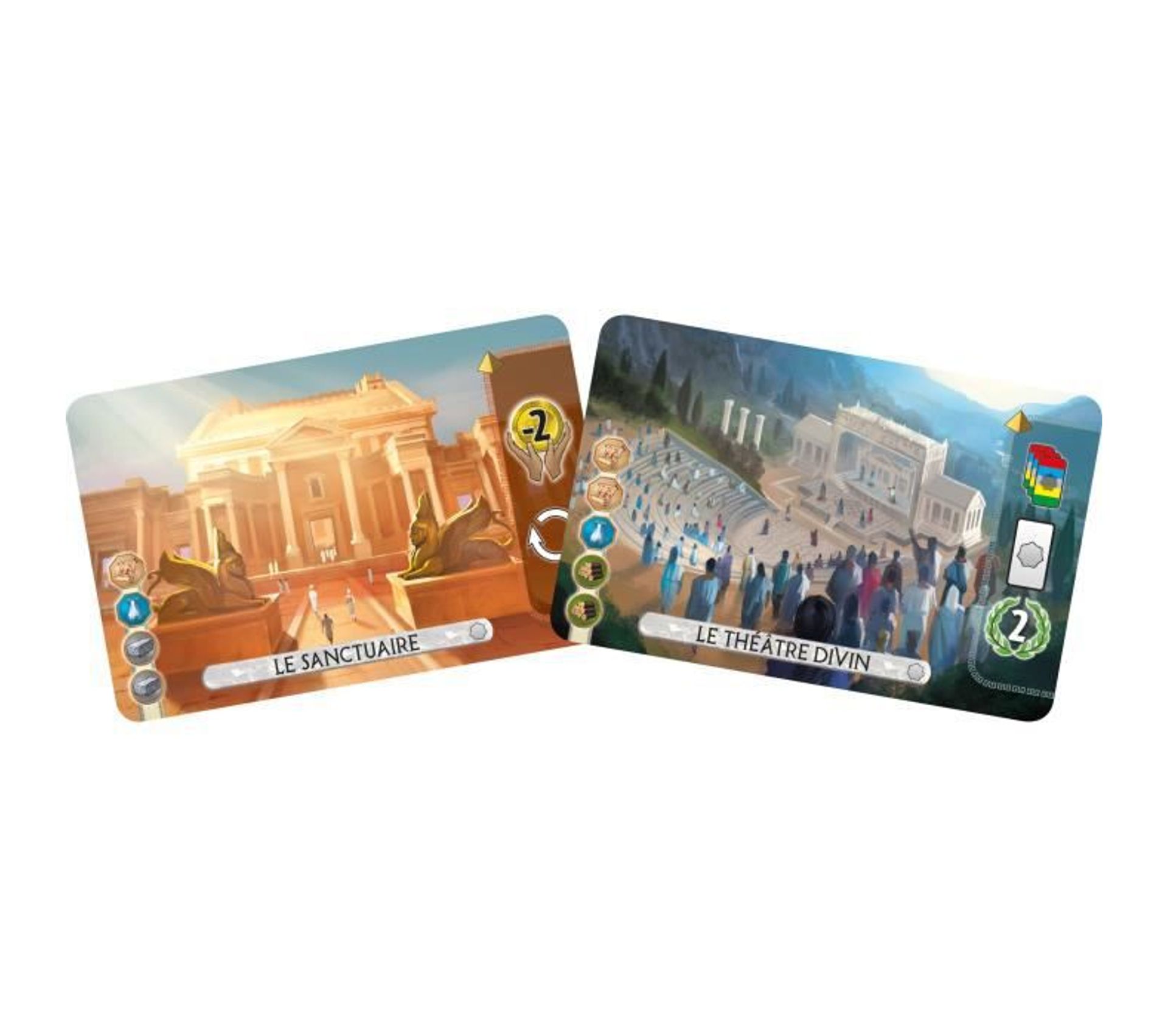 7 Wonders Duel - Pantheon - Jeu de société - Repos Production