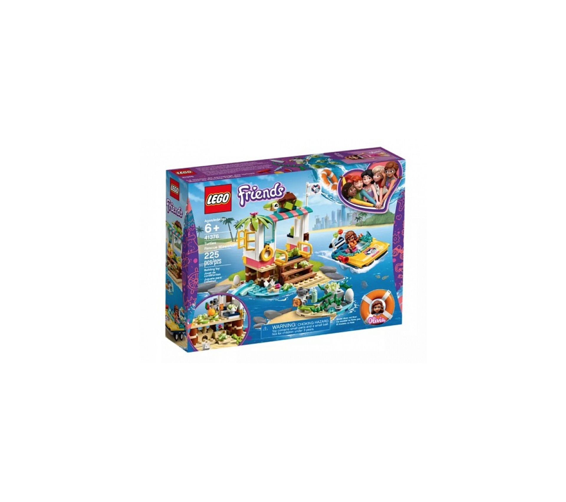 jaune Lego Fille Stockage Tête petit