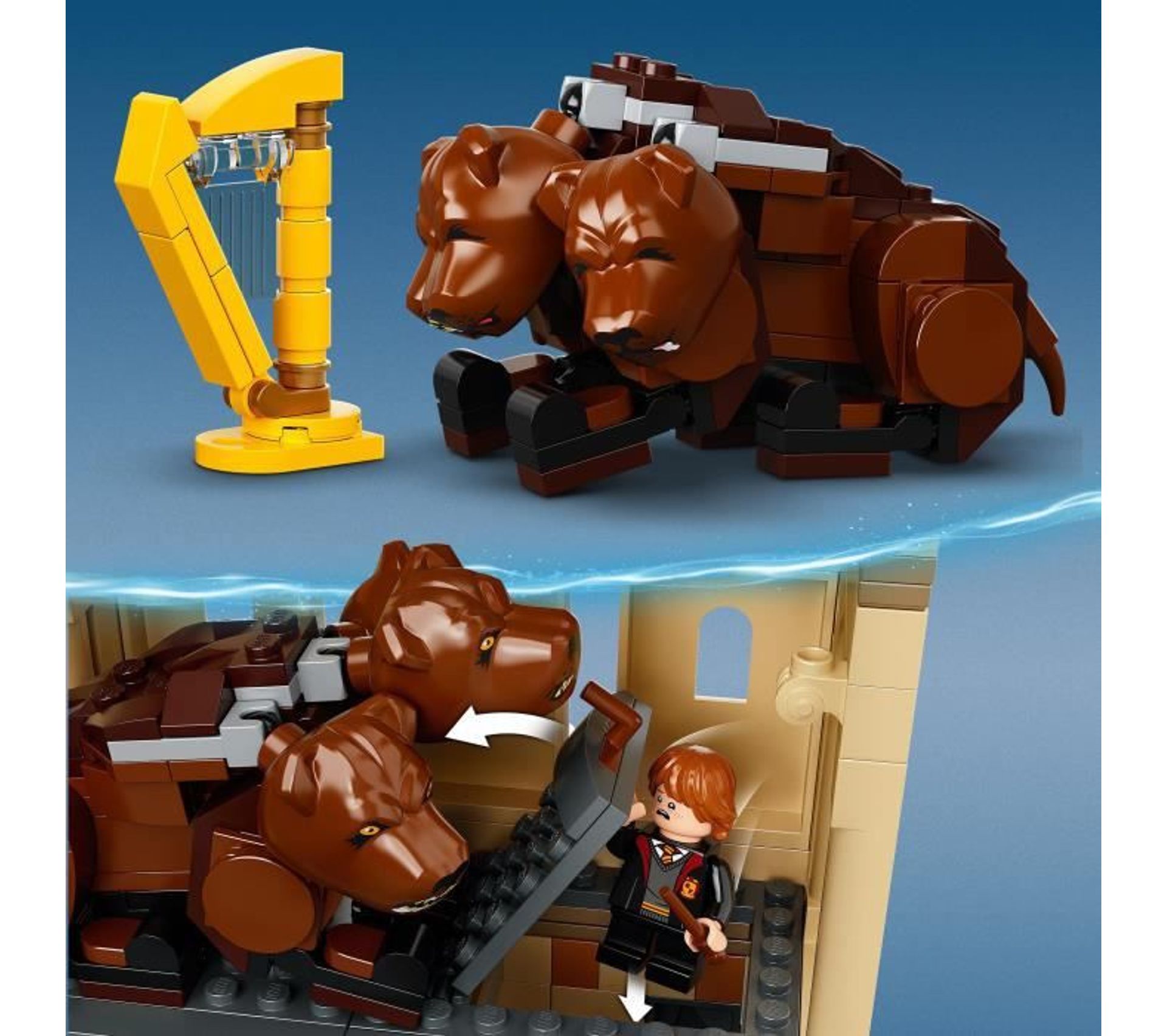 Harry Potter™ Poudlard Rencontre Avec Touffu, Jeu De Construction Avec Le Chien A 3 Tetes