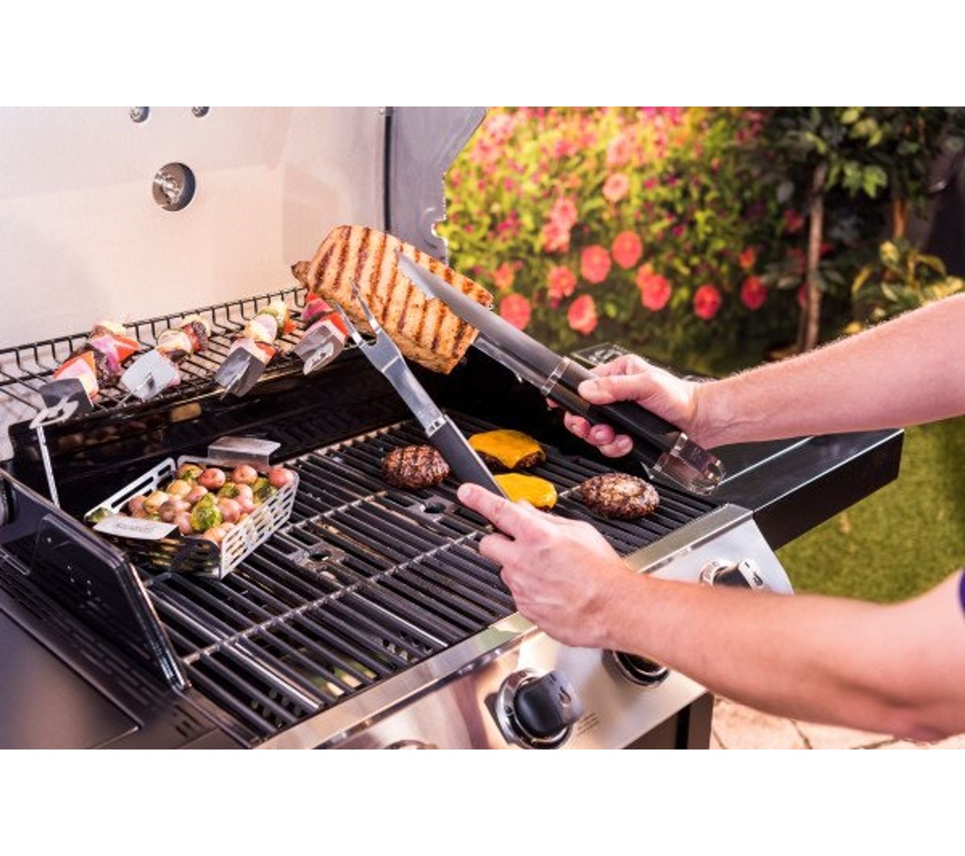 Ustensiles Plancha Char-Broil - Ensemble Outils Pour Teppanyaki Et Grill