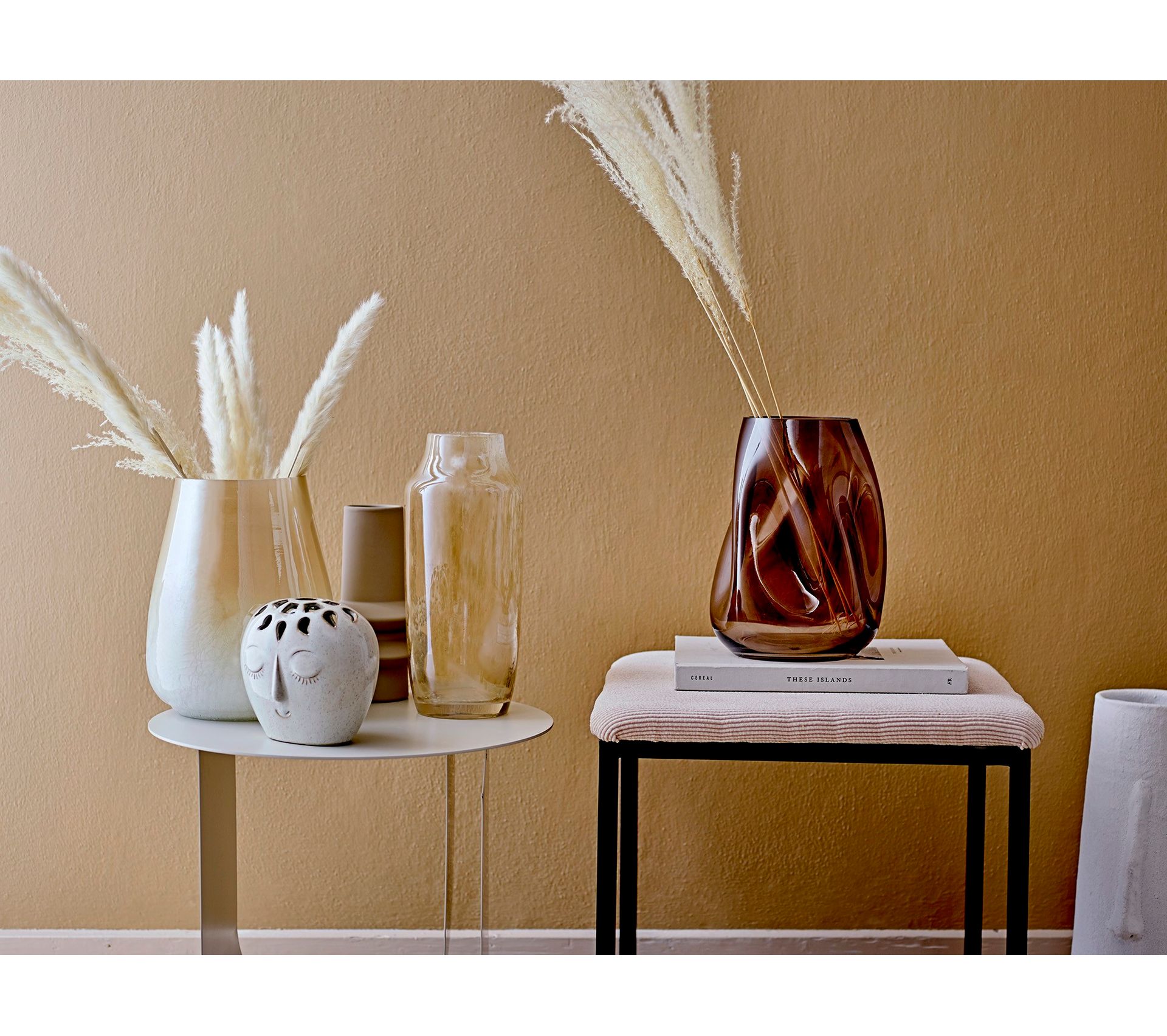 Vase En Verre Brun Ingolf Vase BUT