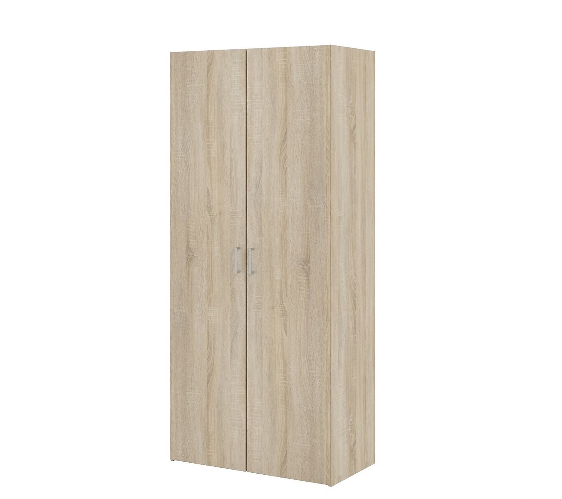 Armoire 2 portes L.78 cm ALPI imitation chêne Armoire BUT