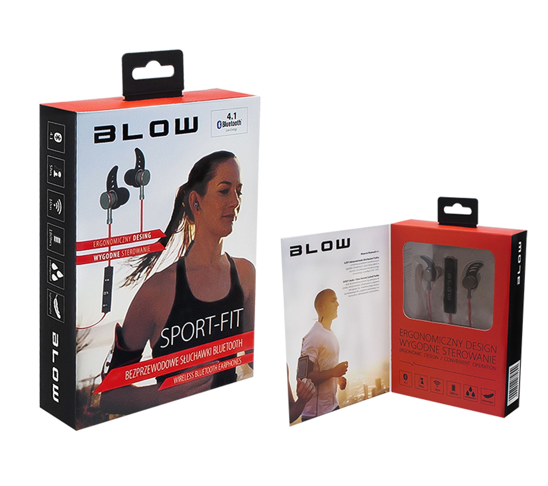 Bandeau De Sport Ecouteur Avec Bluetooth - Casque Audio Boutons De Controle Integres Couleur Noir