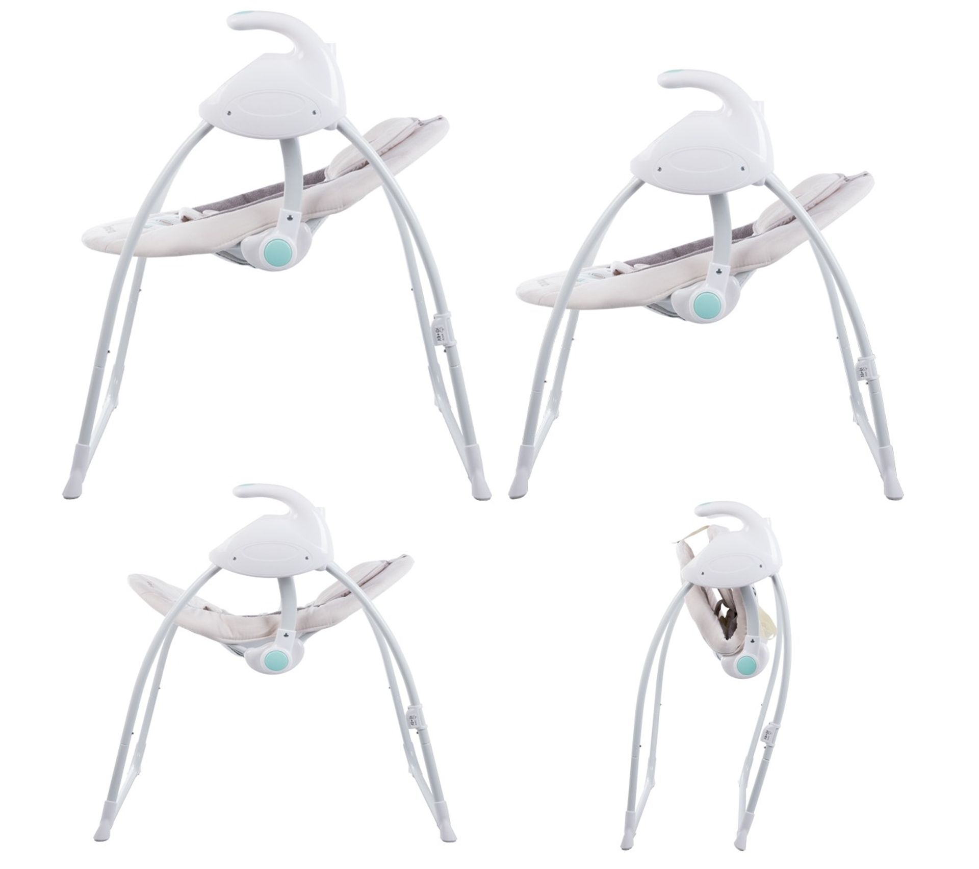 Robin Balancelle Motorisee Pour Bebe De 0 A 12 Kg Rose Balancelle But