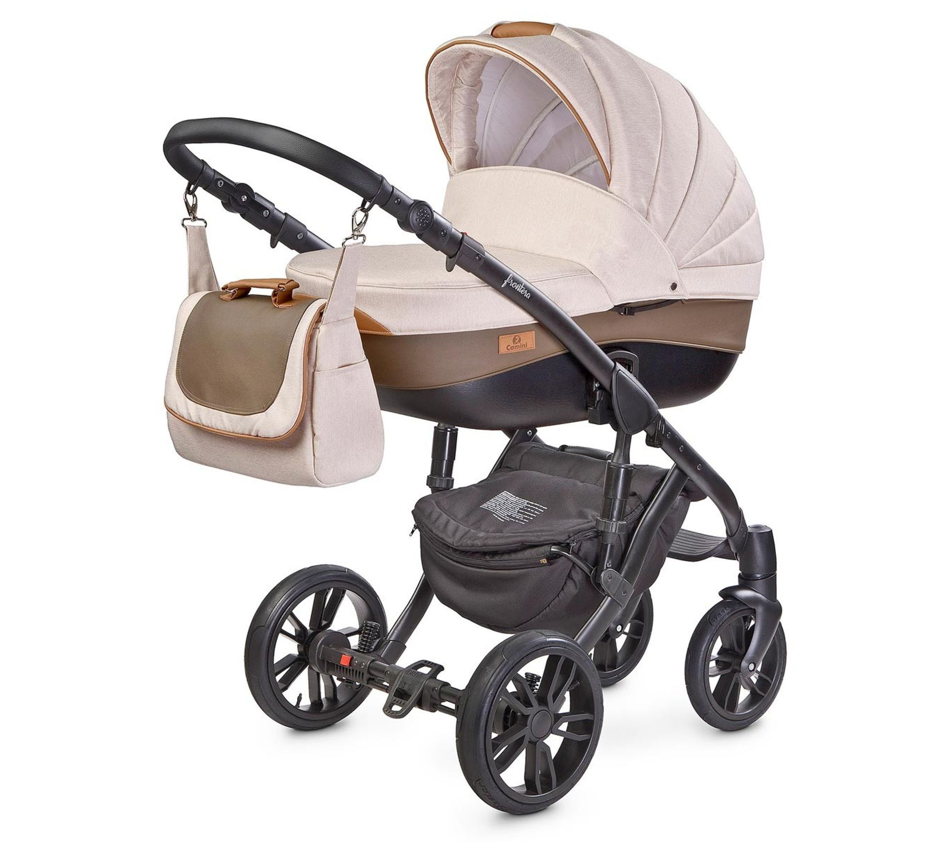 poussette avec suspension