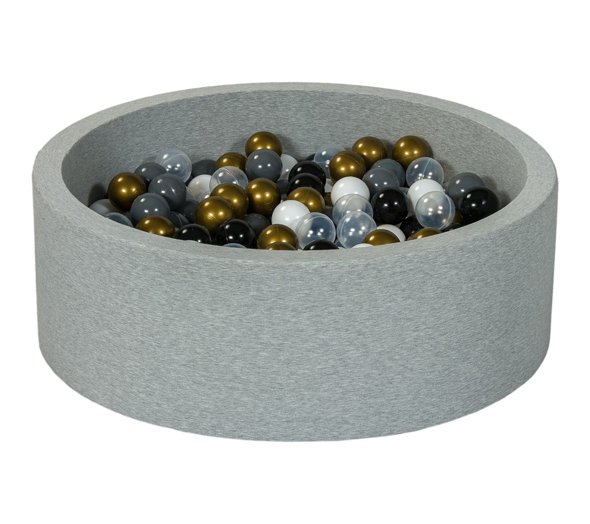 Piscine ?? Balles Aire De Jeu + 300 Balles Noir, Blanc, Transparent, Or, Gris - Jeux - Jouets BUT