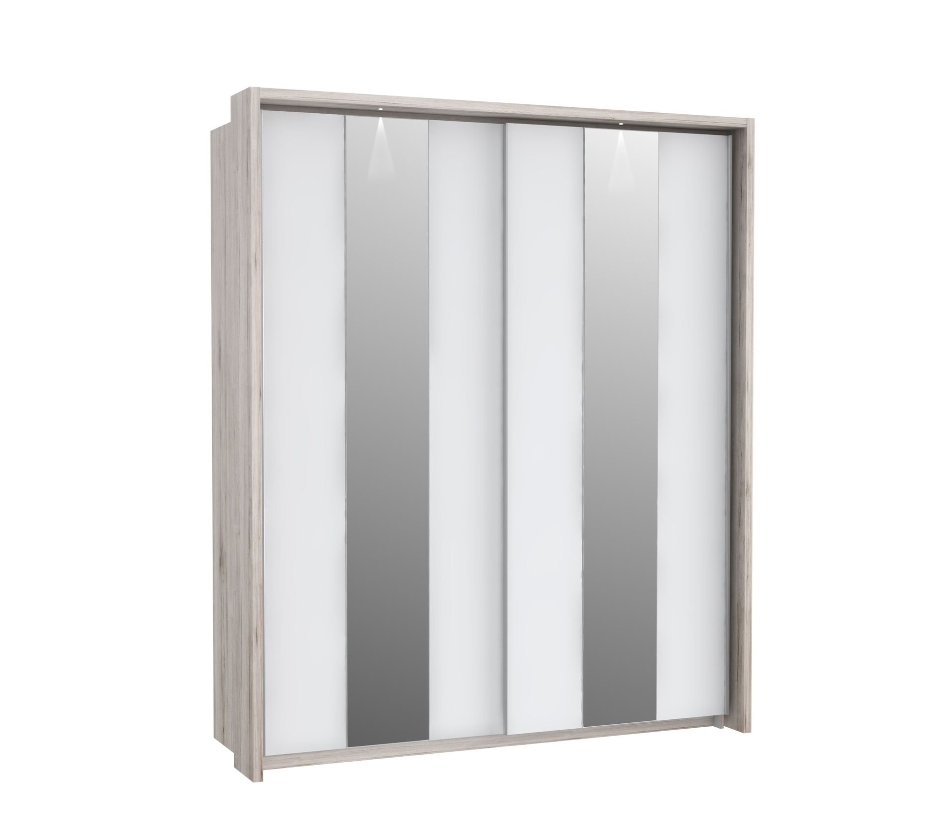 Armoire 2 Portes Coulissantes Avec Led Saint Tropez Imitation Chene Et Blanc Armoire But Armoire 2 Portes Coulissantes Avec Led Saint Tropez Imitation Chene Et Blanc Armoire But