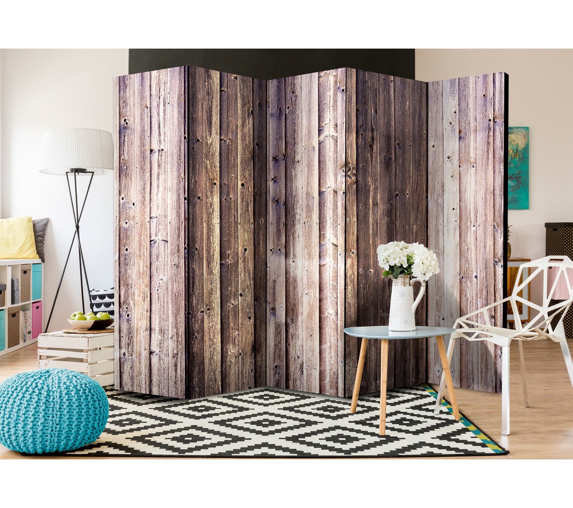 225x172 Paravent 5 Volets Paravents 5 Volets Sublime Wooden Charm Ii