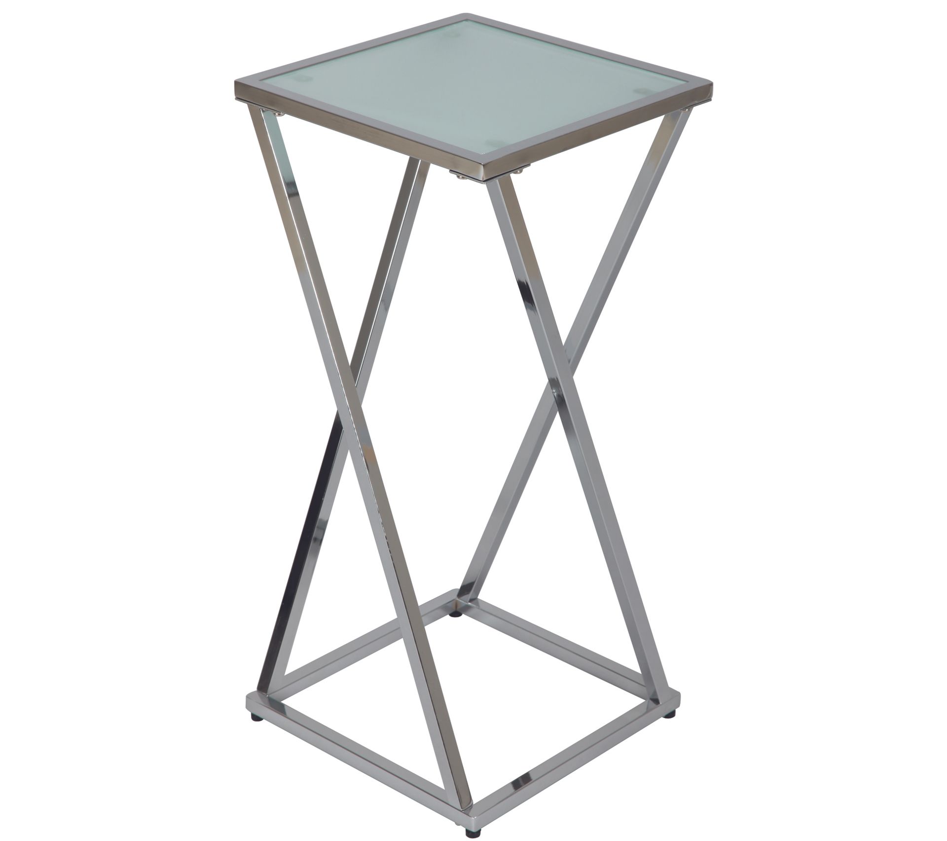 Dessous De Plat CKB LTD - Acier Chromé 40x24cm, Pieds Caoutchouc | Protection Plan De Travail