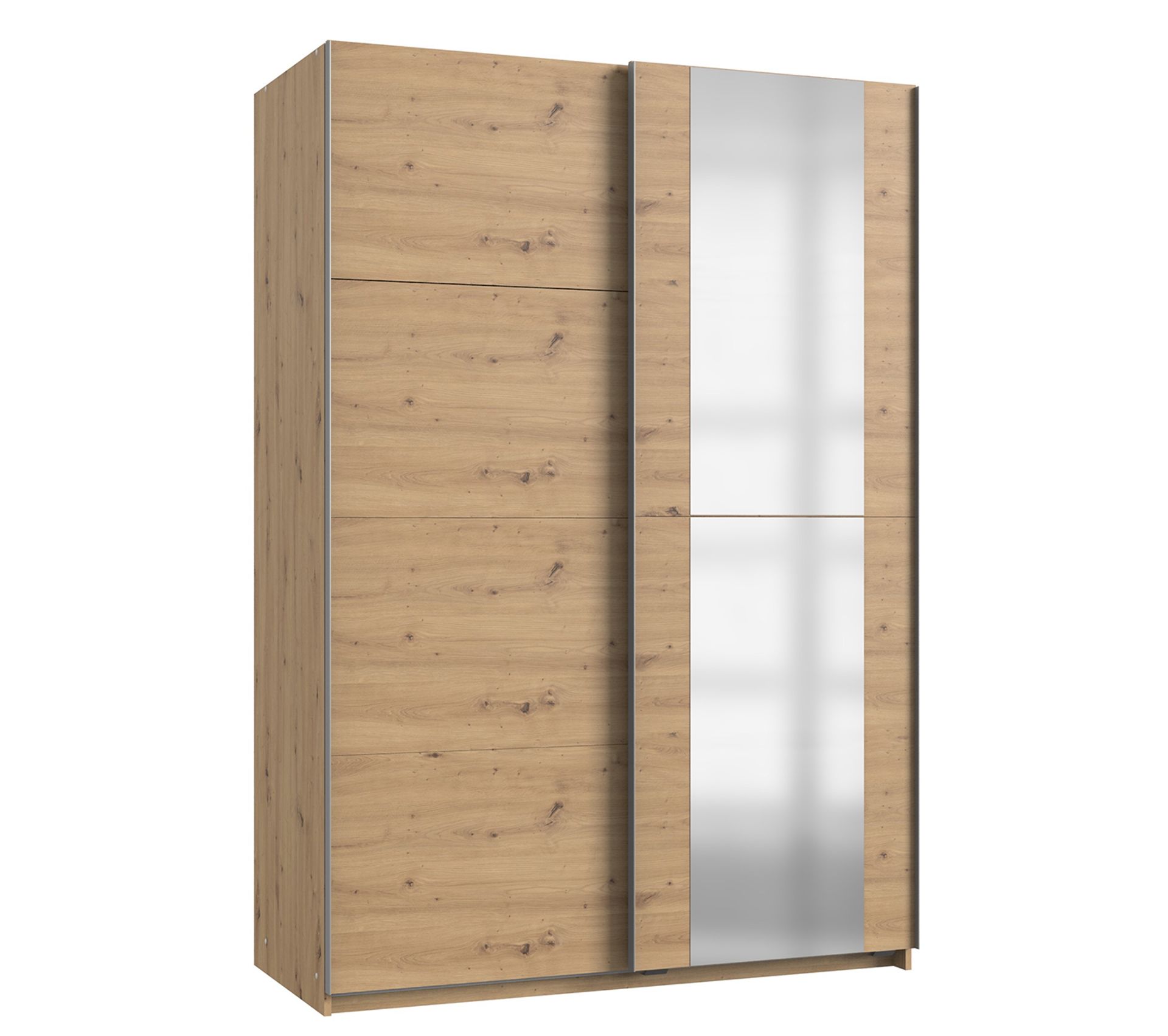 Armoire Placard Meuble De Rangement Coloris Imitation Chêne Artisan L