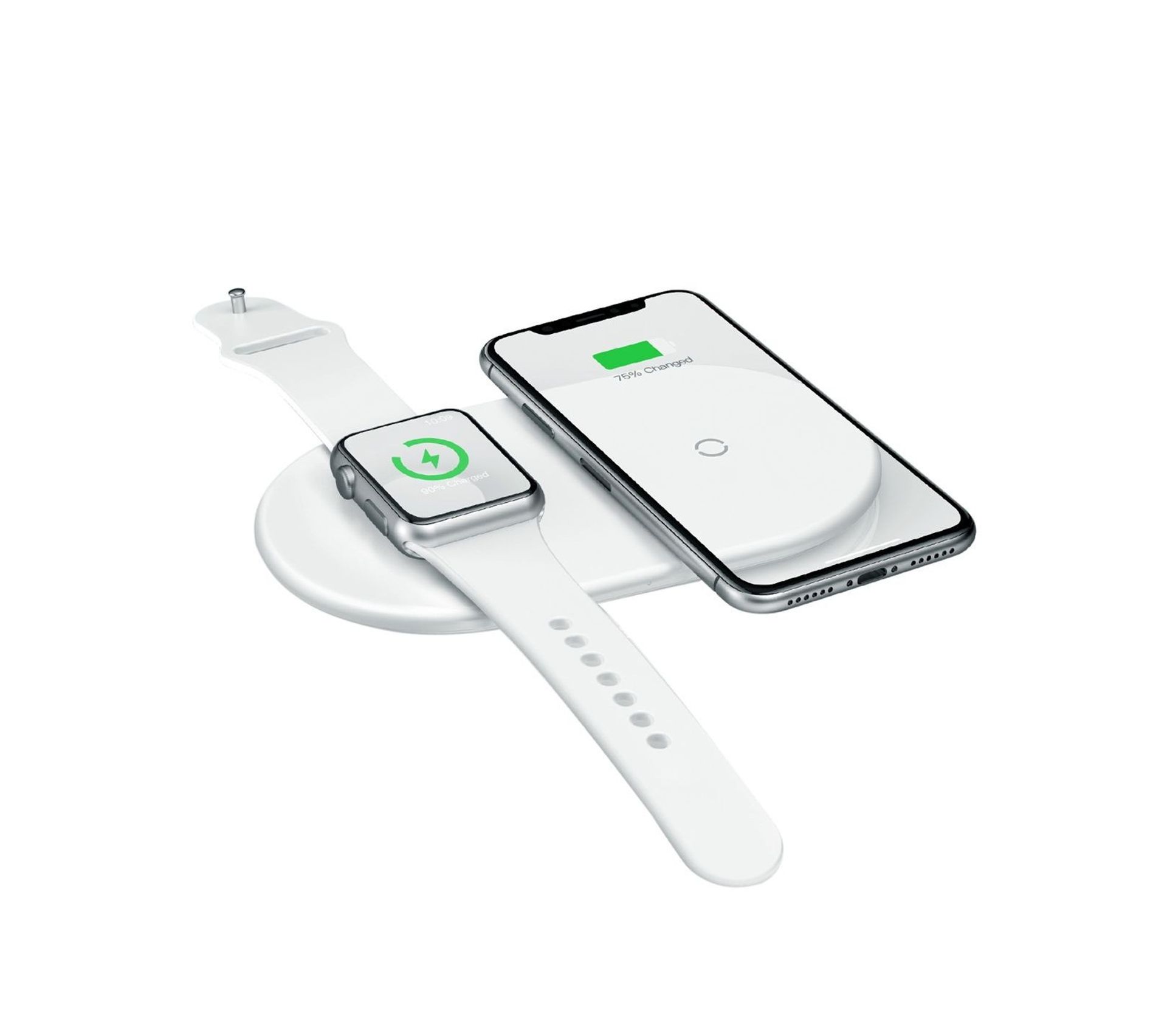 Double Chargeur Induction iPhone X Iwatch Baseus Chargeur BUT