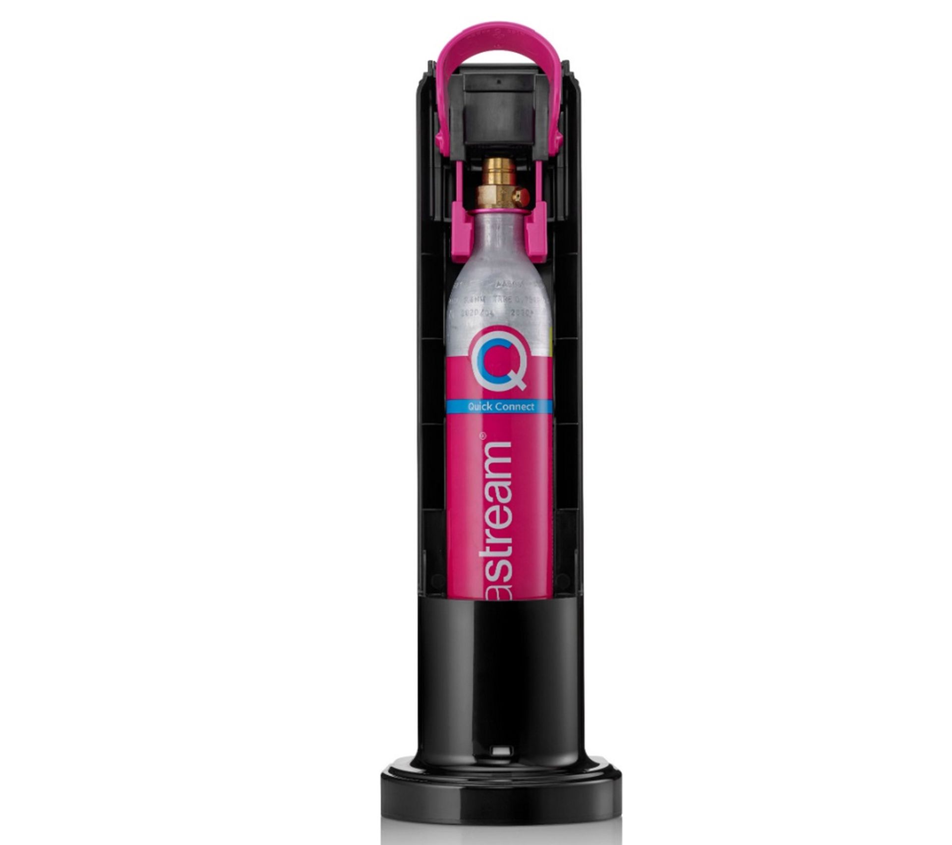 Machine à Gazéifier Aqvia Balance - Distributeur D'Eau Pétillante Avec Bouteille PET Sans BPA - Blanc