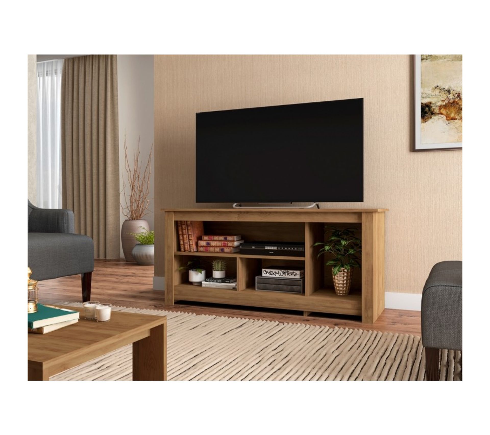 meuble tele 55 pouces