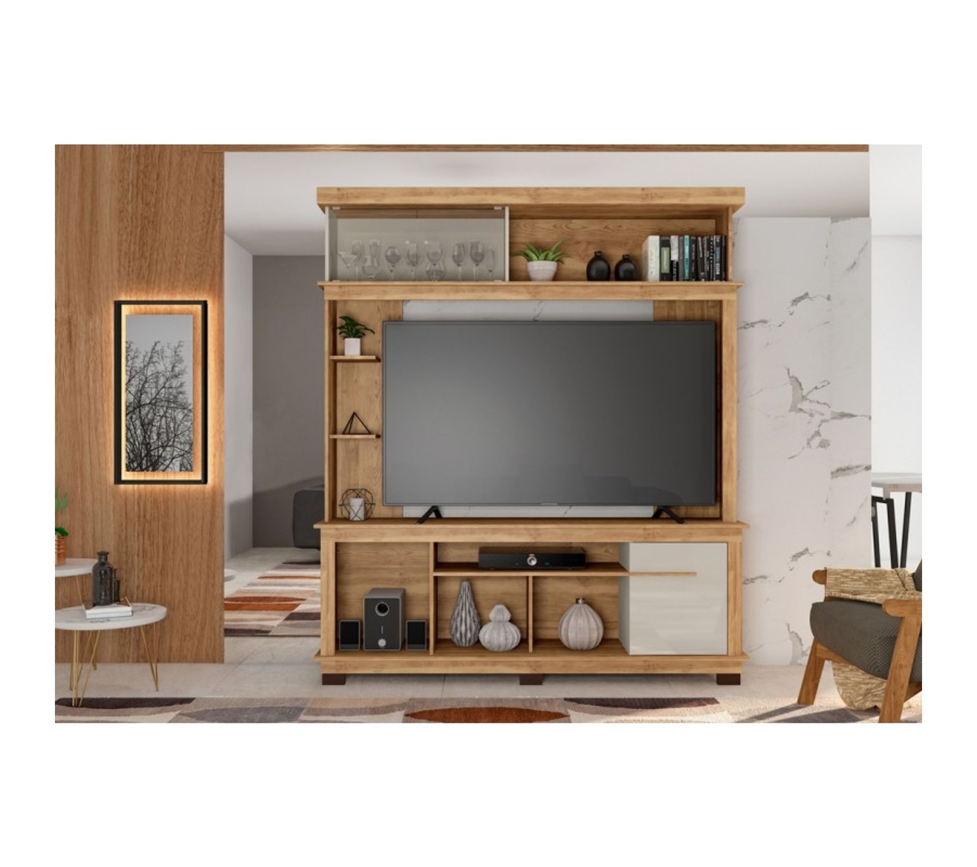 meuble tele 65 pouces