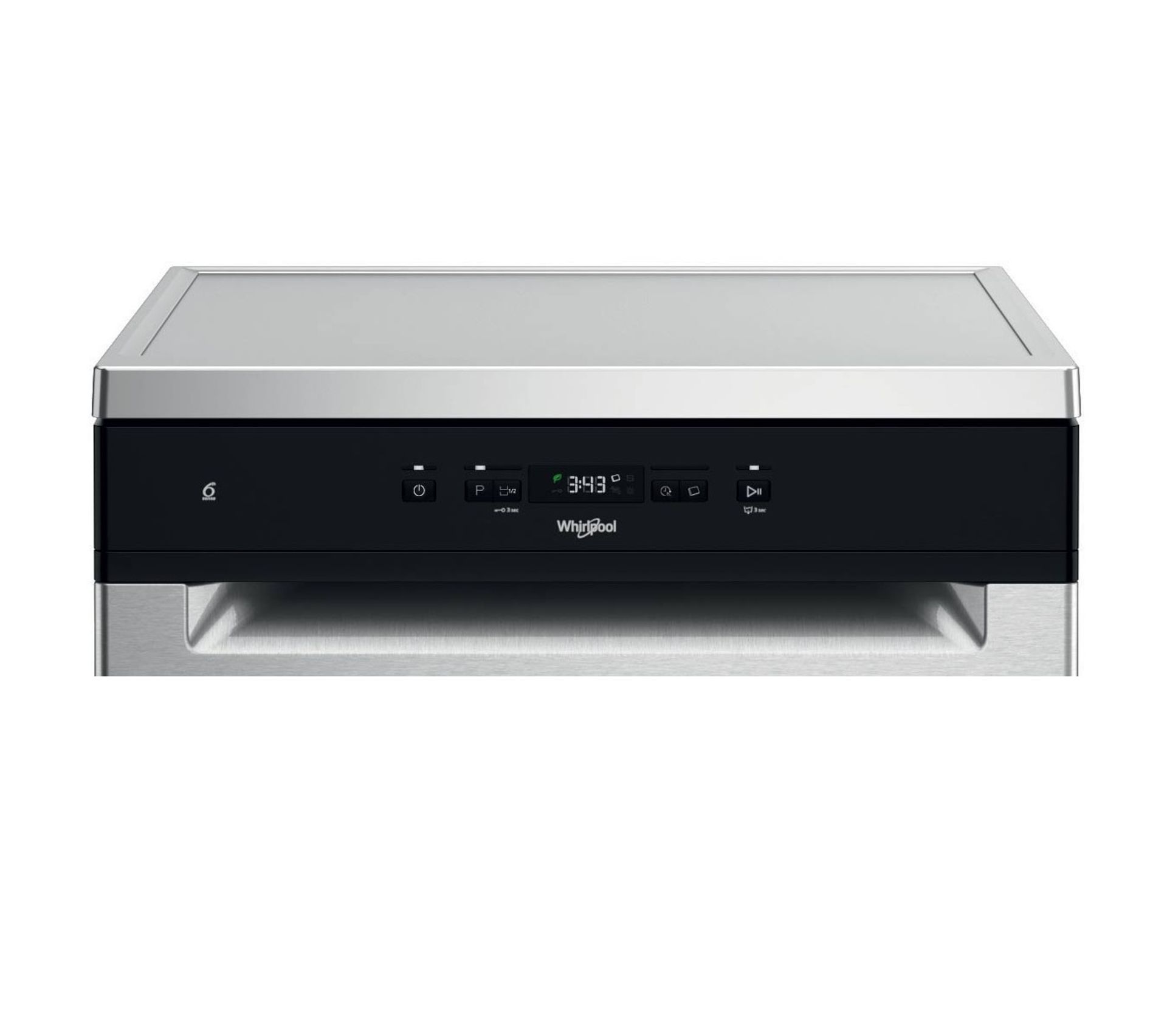 Lave-vaisselle Whirlpool 14 Couverts 60 Cm - Classe A En Nettoyage/séchage, 44 DB, Programme Rapide - Modèle W2FHD624X