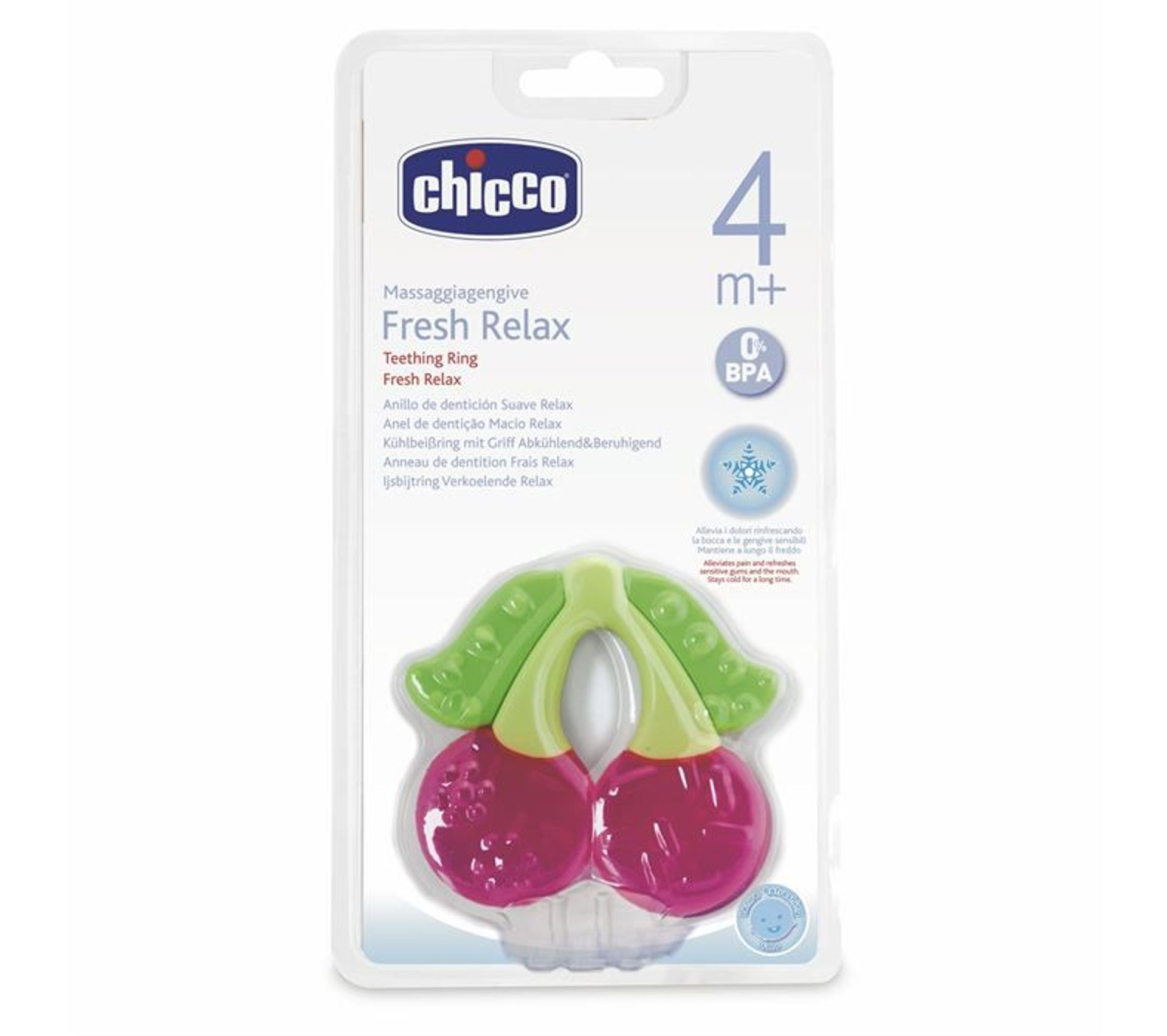 Anneau De Dentition Réfrigérant Suavinex Pour Bébés +4 Mois - Apaisant Pour Gencives