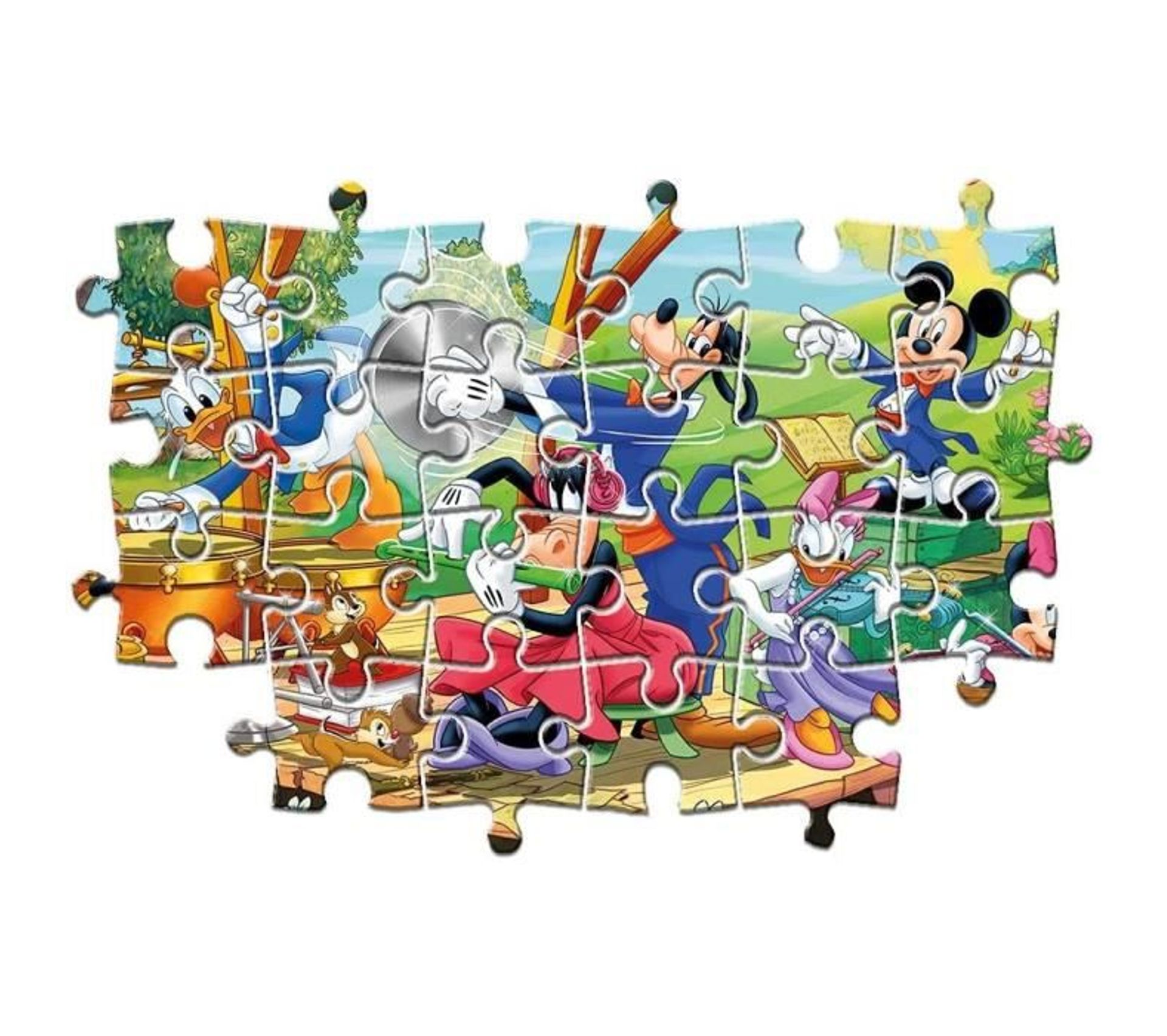 Puzzle 2x60 Pieces Mickey And Friends - Puzzle BUT
