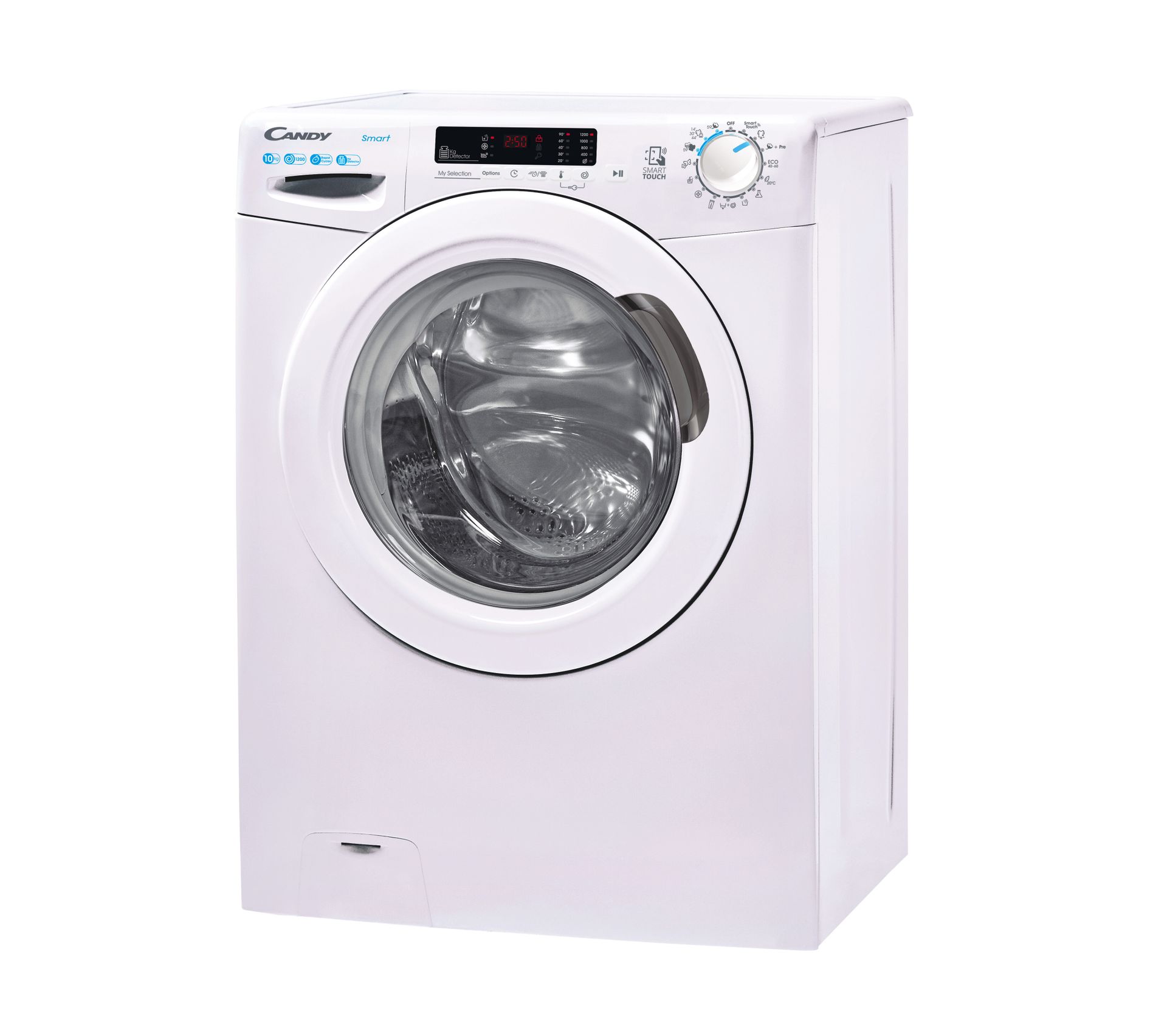 candy lave linge hublot cs12102de 1 s 10kg blanc