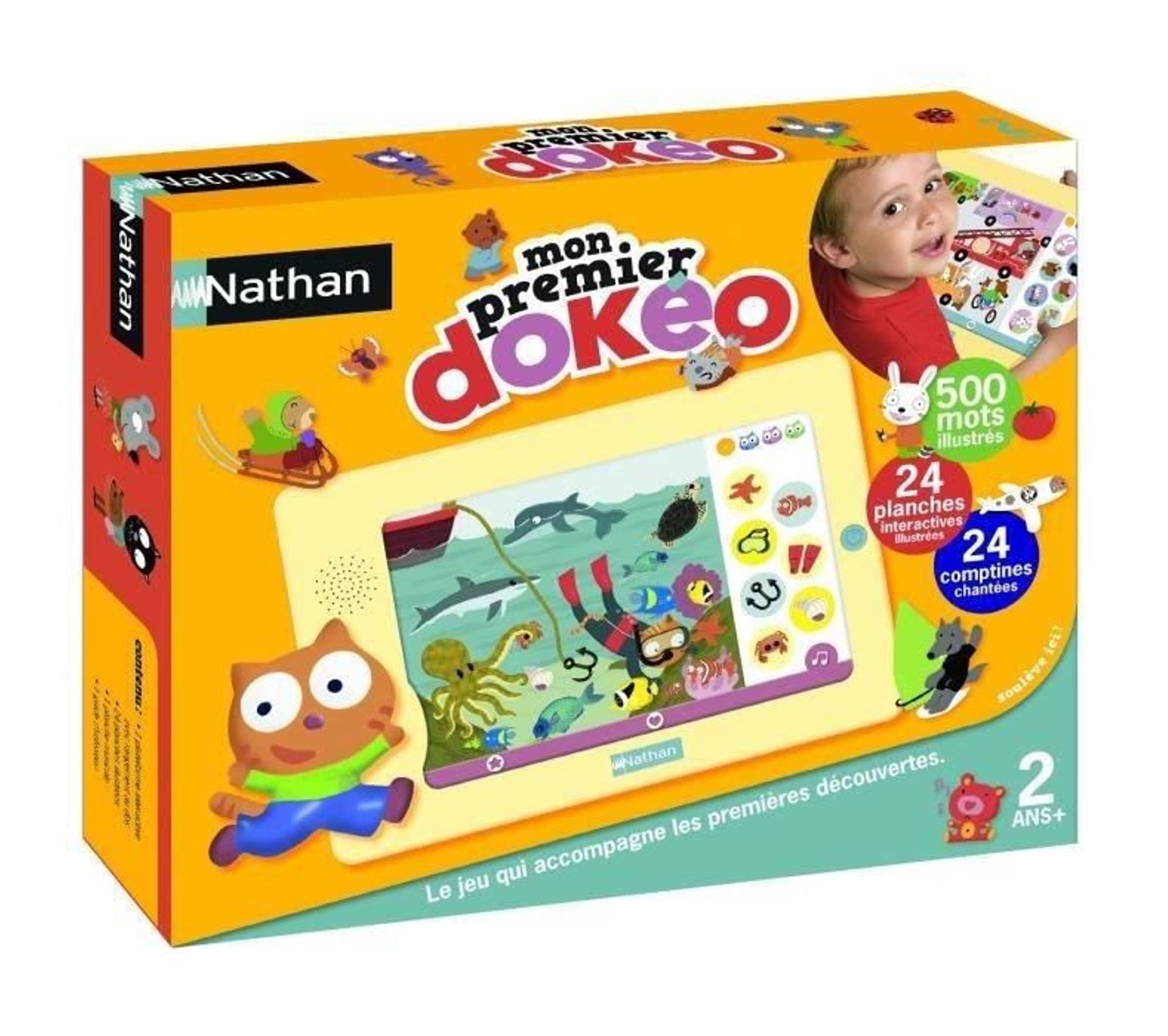 Ordimini - Jeu éducatif électronique Nathan 1984 (occasion) - Version Anglaise