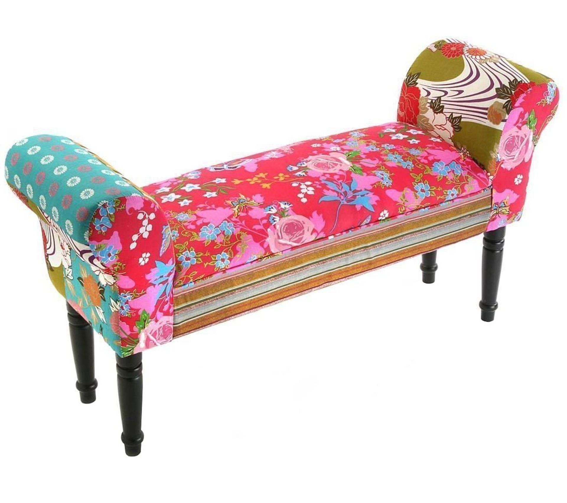 Bout De Lit Avec Accoudoirs Patchwork Banc Bout De Lit But