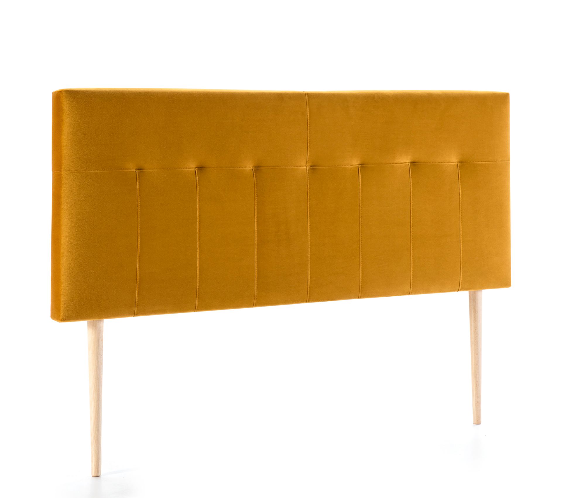T te De Lit Tapiss e Napoles 160x100 Cm Moutarde Pour Couchage De 160 T te De Lit Tapiss e Napoles 160x100 Cm Moutarde Pour Couchage De 160