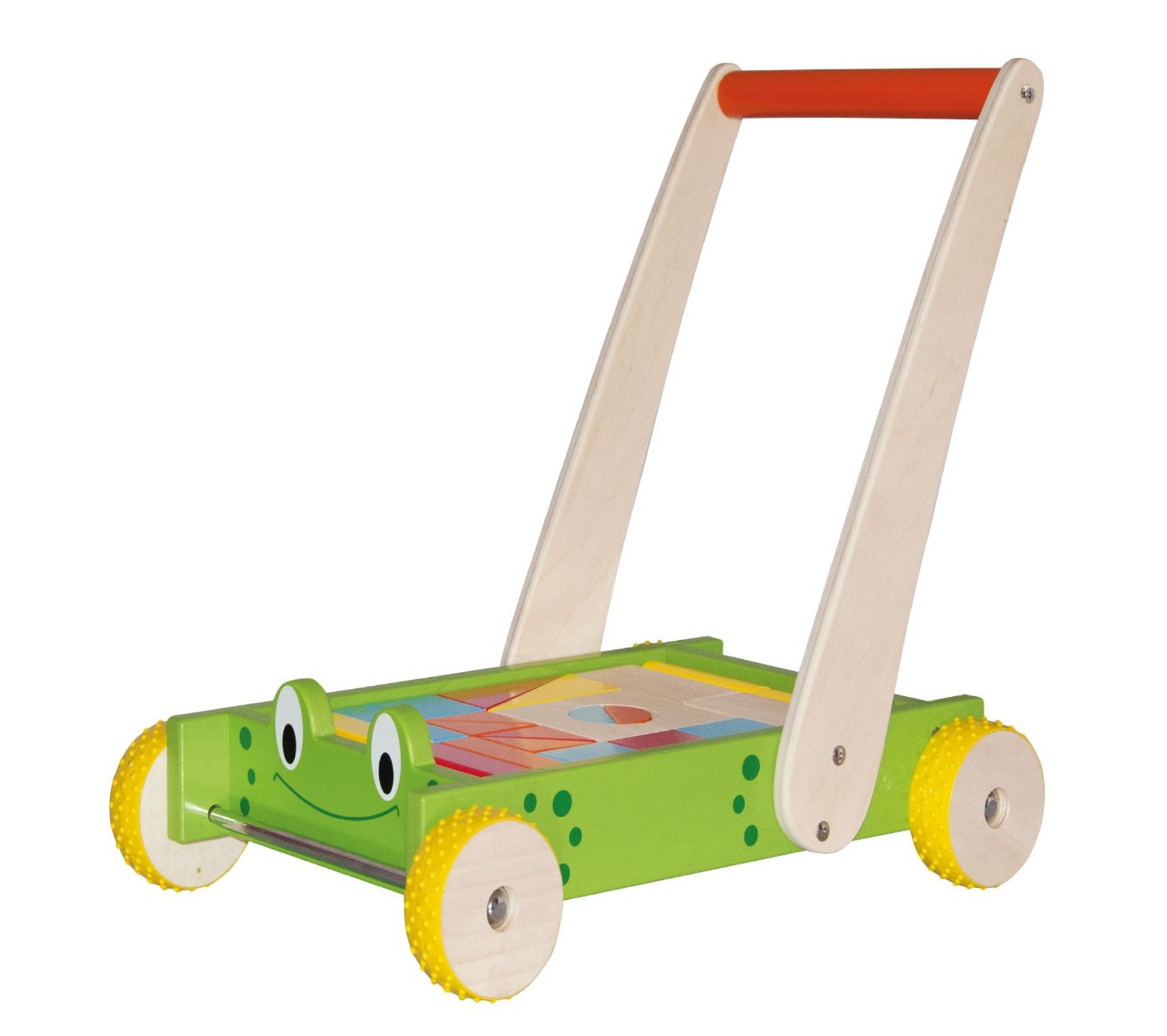 chariot marche en bois