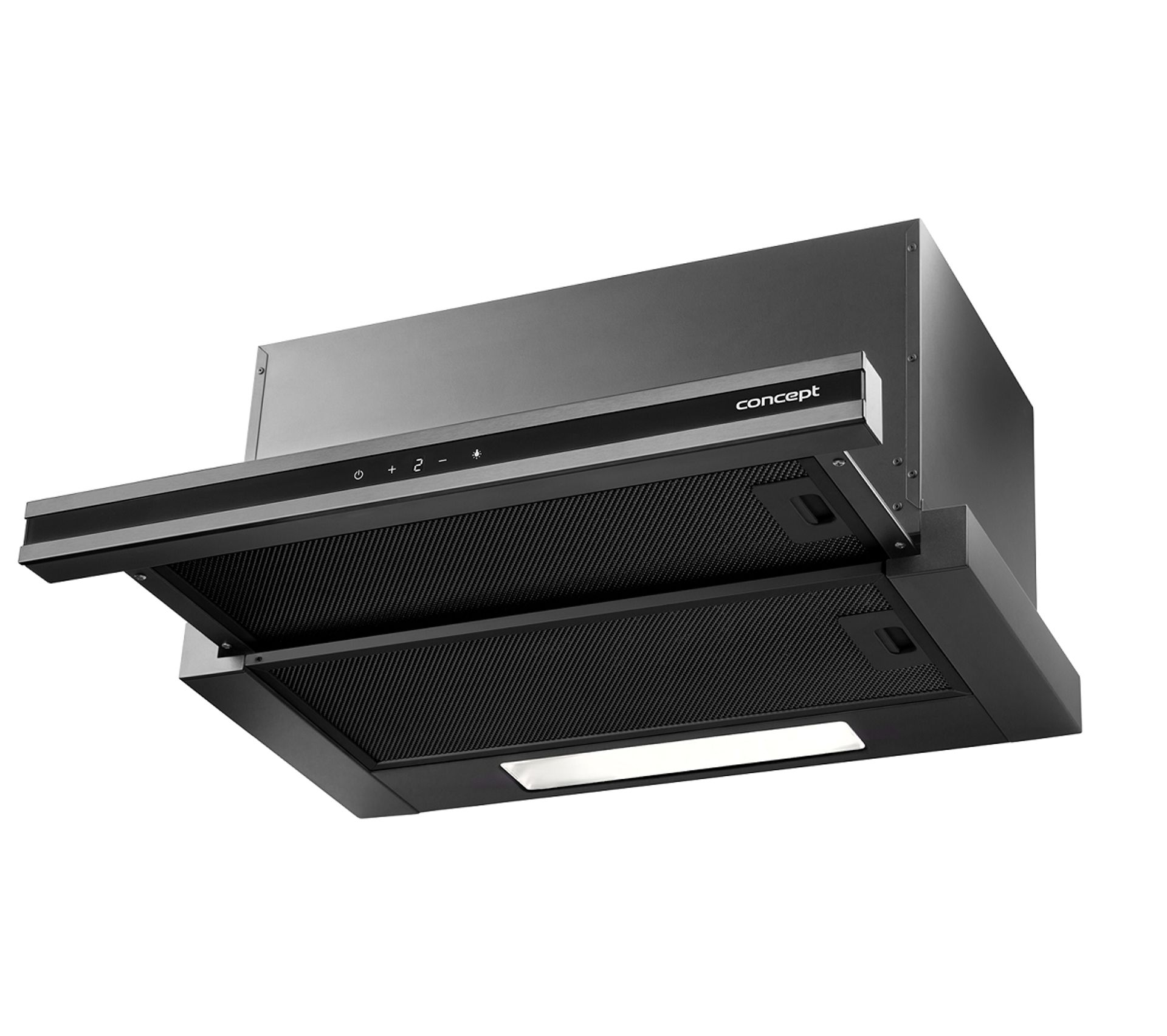 Hotte Intégrée Escamotable IQ500 LJ67BAM60 - 749 M³/h - Noire - 60 Cm - Design Moderne Et Performant