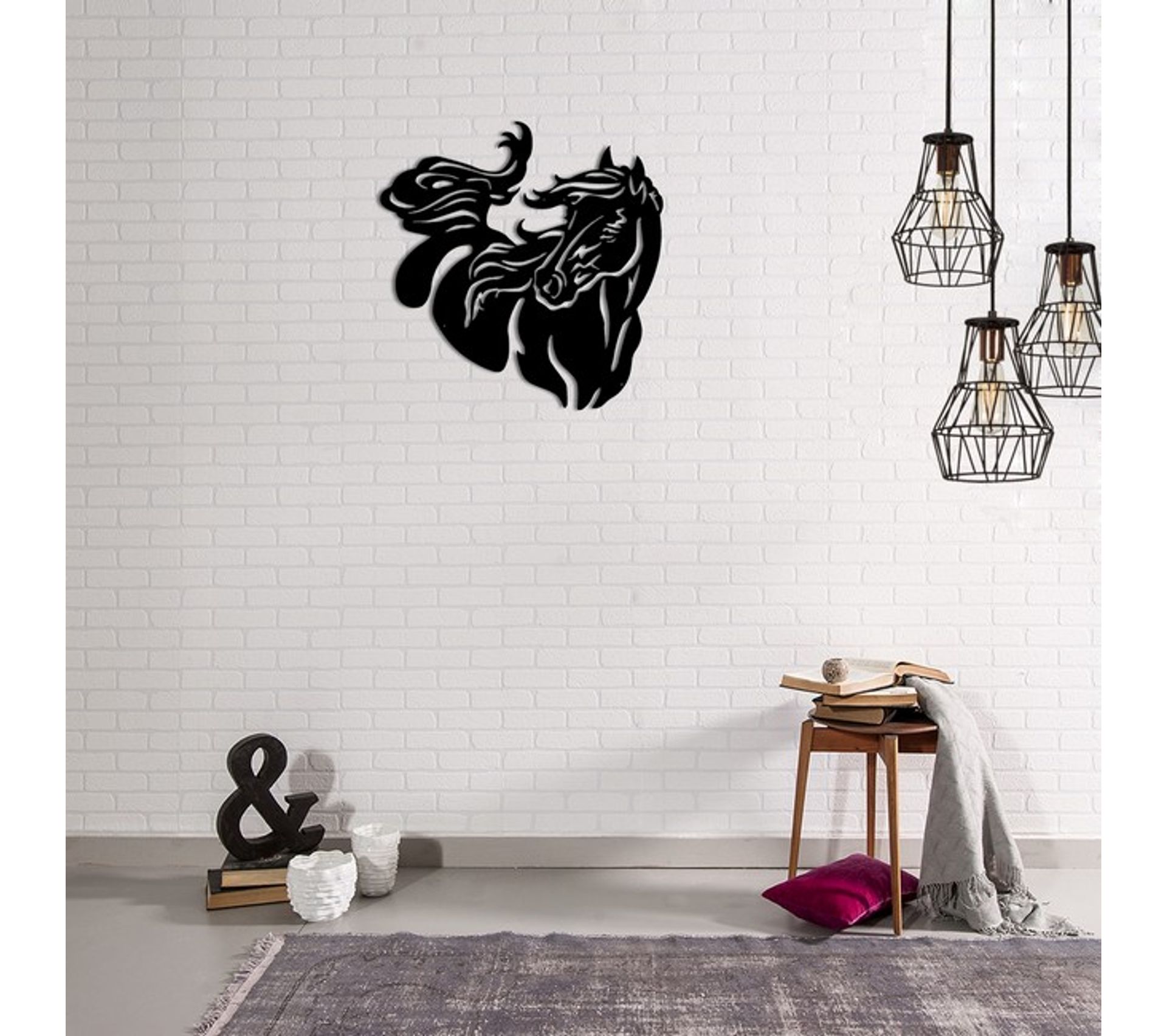 d-coration-murale-cheval-animaux-noir-en-acier-50-x-0-15-x-50-cm