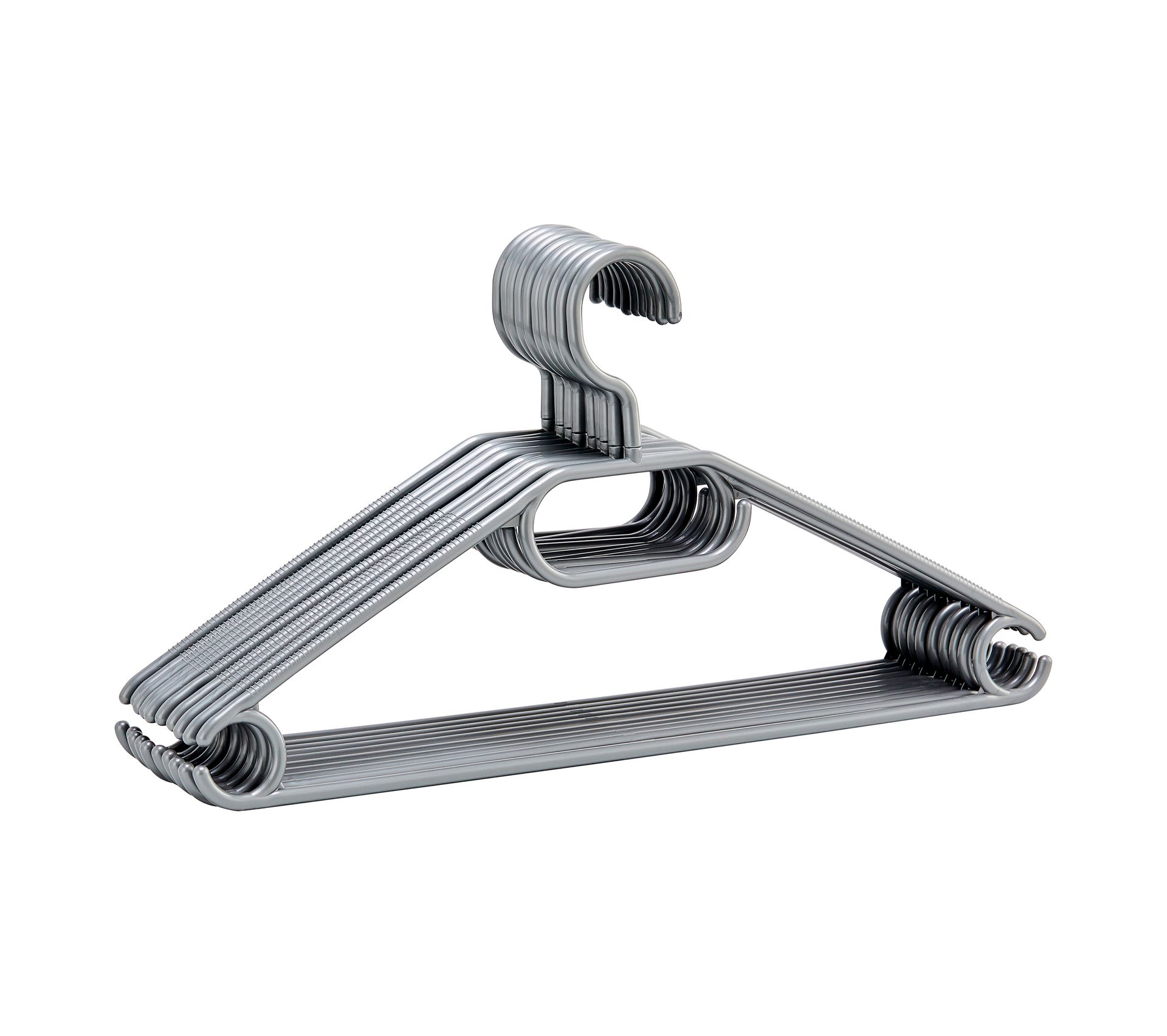 Lot De 10 Cintres Plastique Plastik Assorti Cintre Et Crochet But