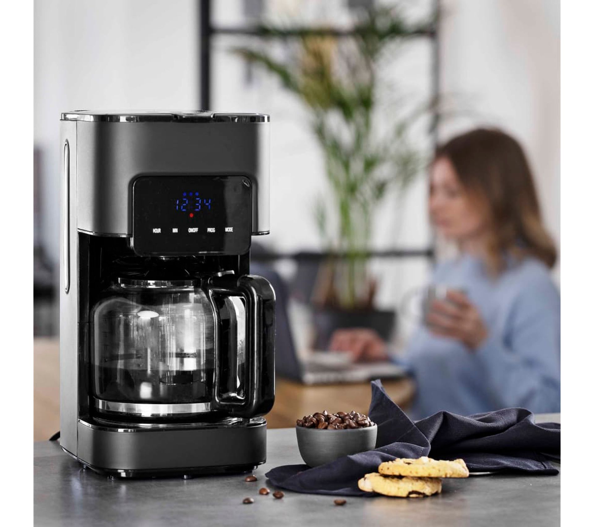 Cafetière Filtre 1.5L 15 tasses 246014 