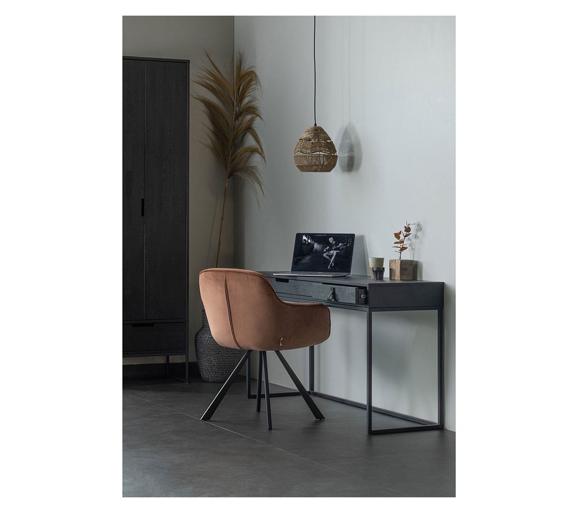 Adelaide Suspension En Corde Ø25cm Couleur Naturel Lustre